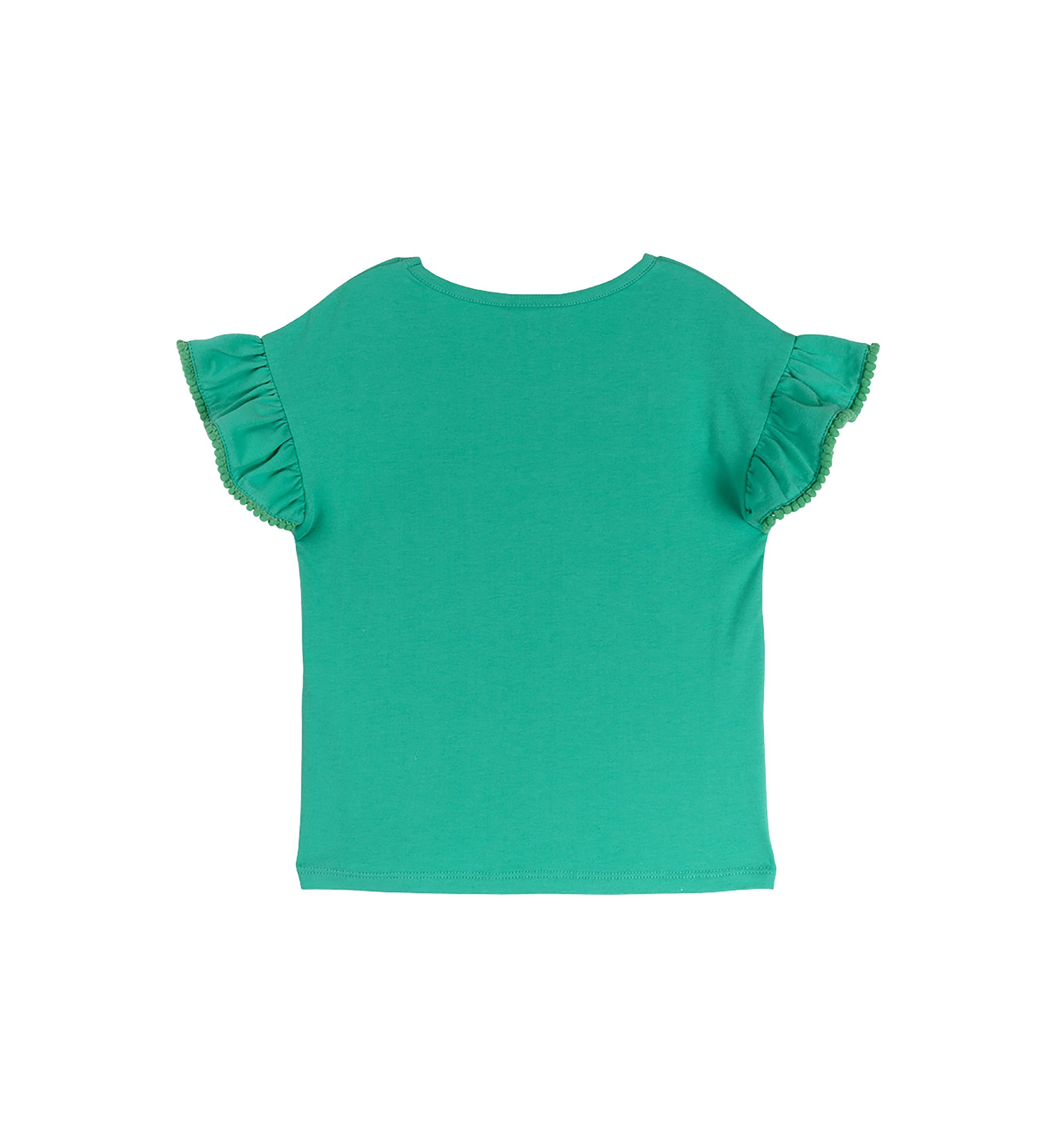 Toddler Girls Knit Appliqué Top