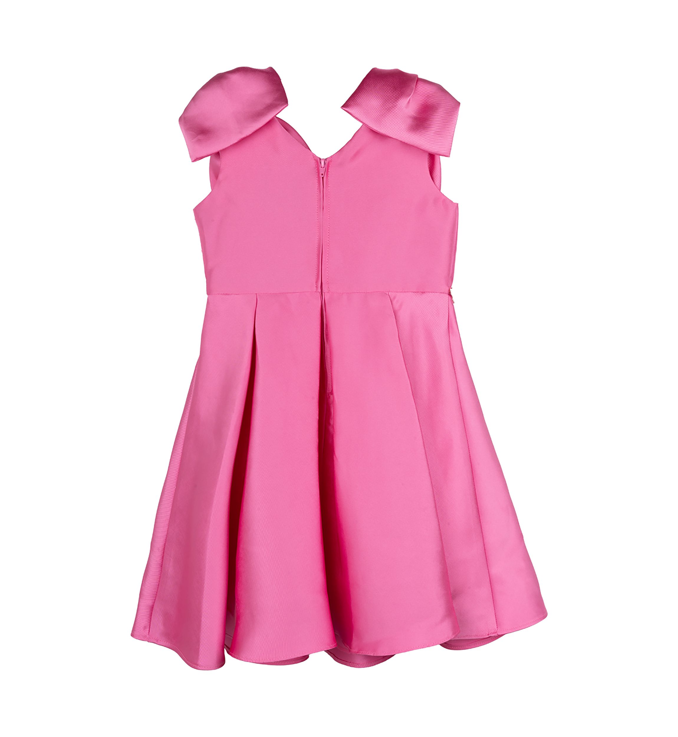 Toddler Girls Bow Shoulder Dress