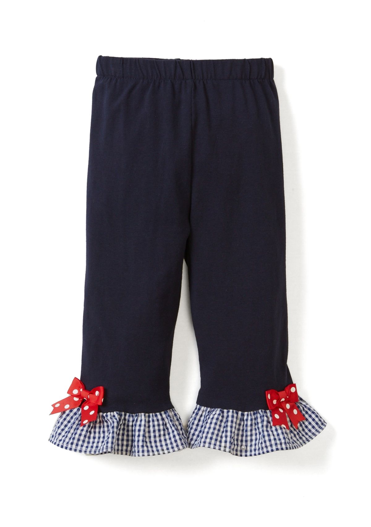 Toddler Girls Seersucker Ladybug Capri Set