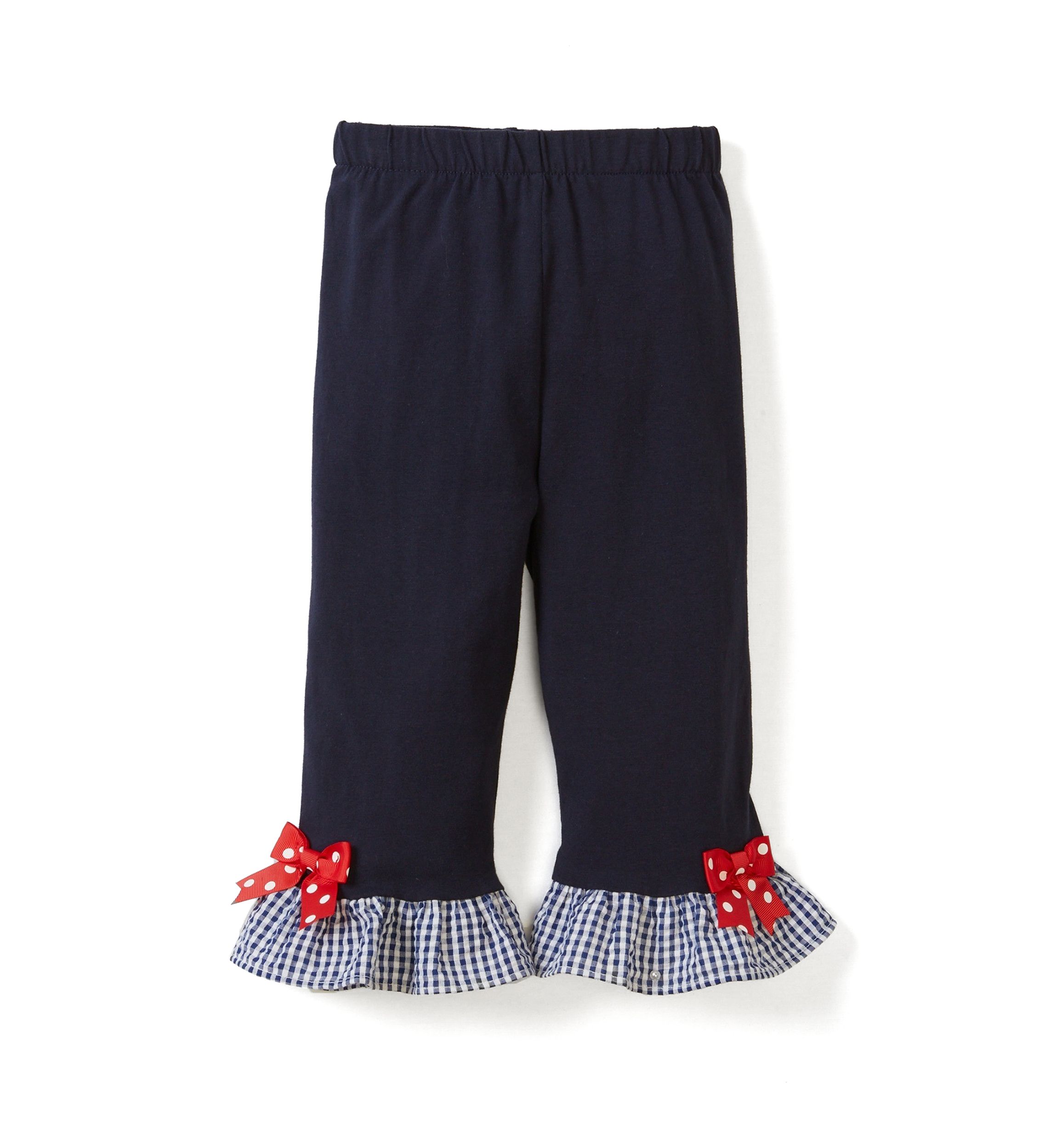 Toddler Girls Seersucker Ladybug Capri Set