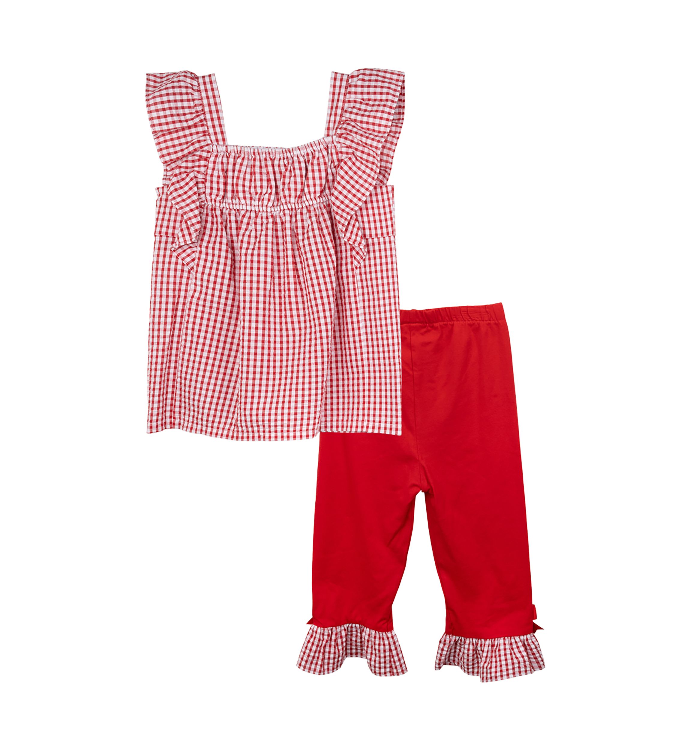 Toddler Girls Seersucker Strawberry Set