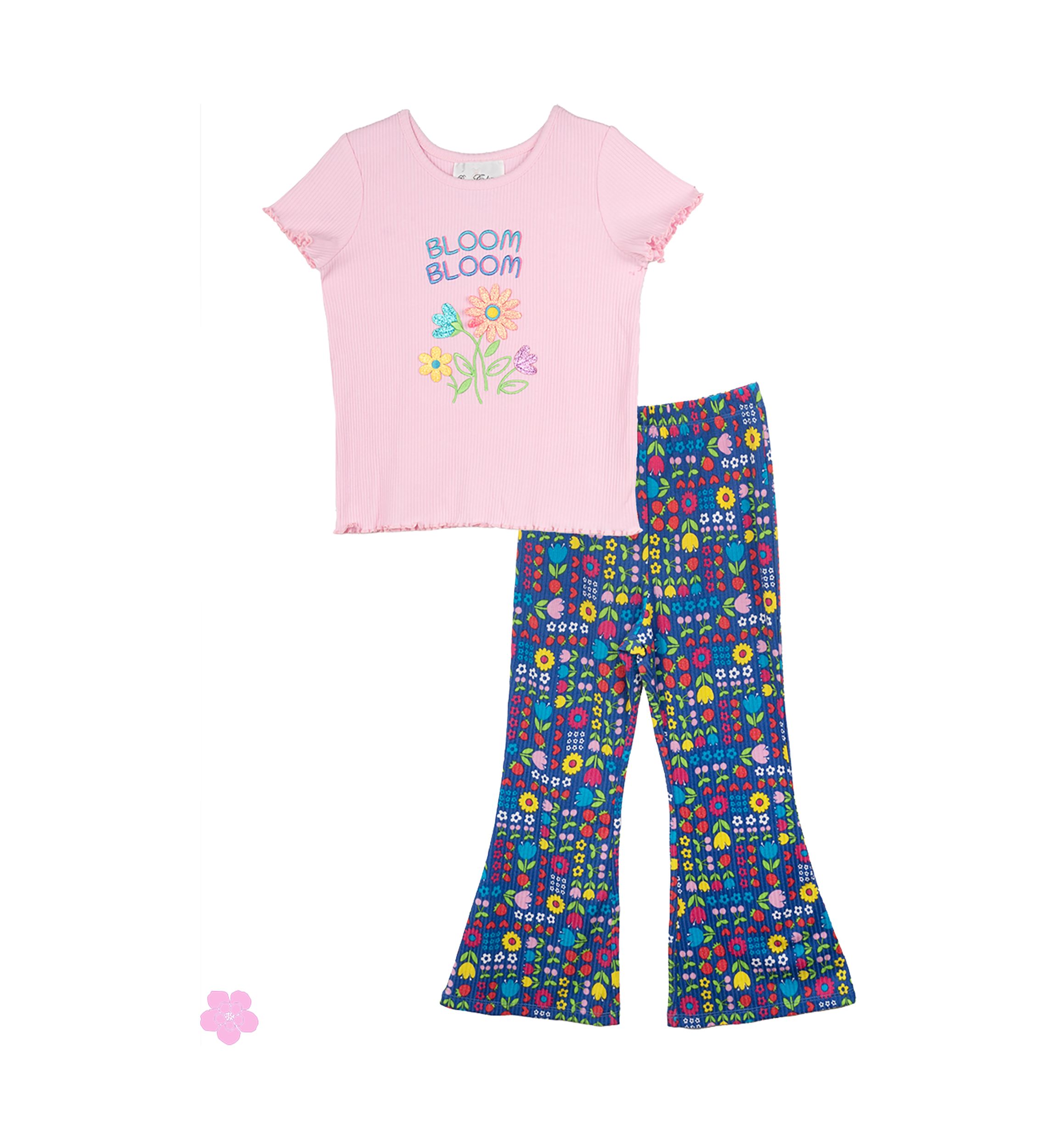 Toddler Girls Bloom Graphic Set