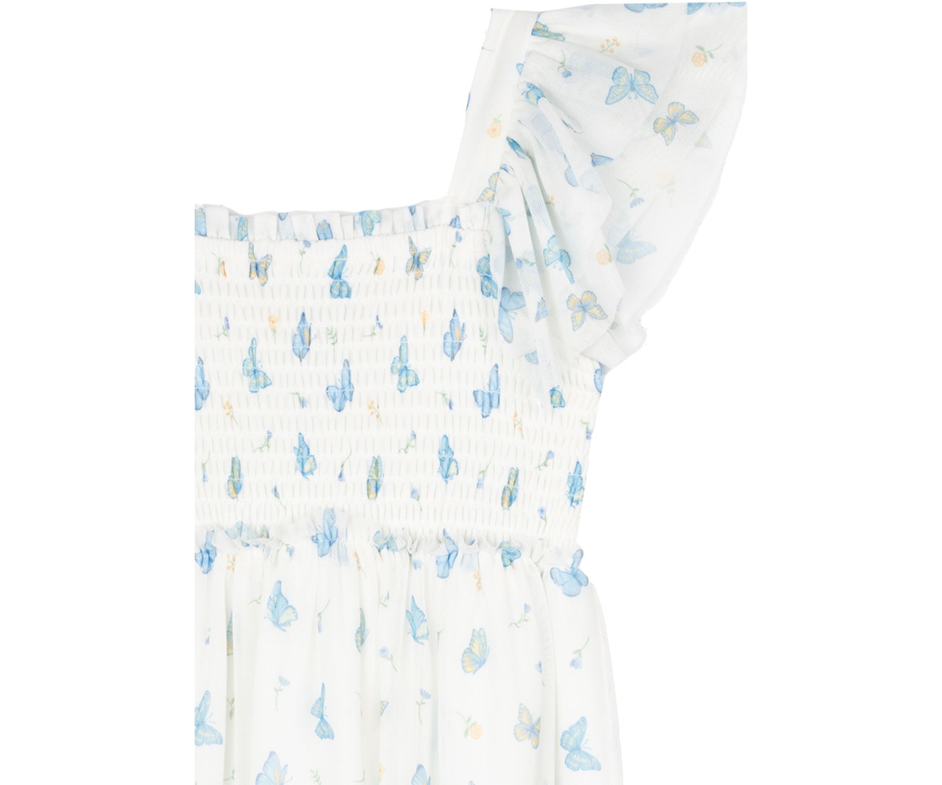 Toddler Girls Butterfly Printed Dress