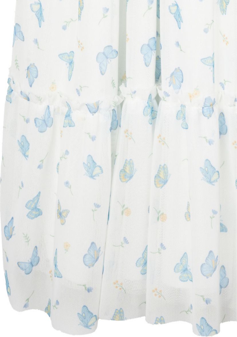 Toddler Girls Butterfly Printed Dress