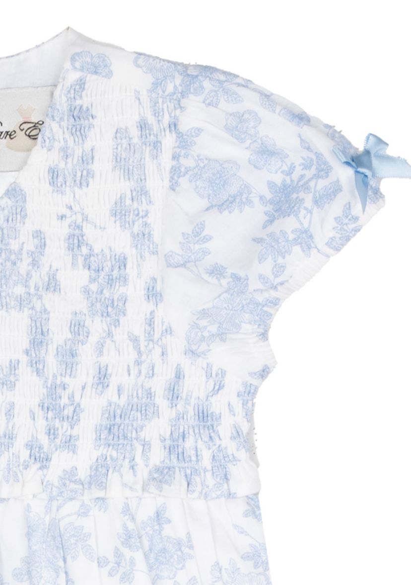 Toddler Girls Printed Voile Set