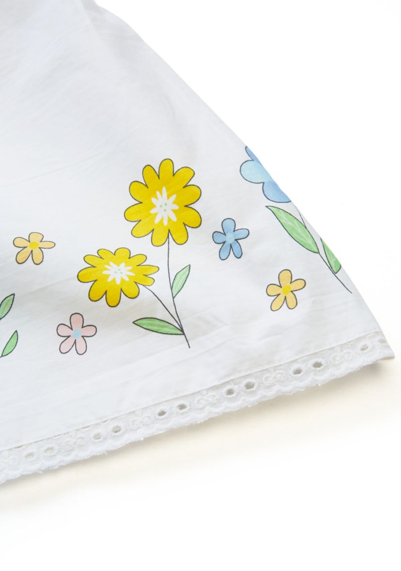 Toddler Girls Cotton Blend Floral Set 