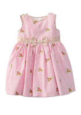 Rare Editions Toddler Girls Sleeveless Seersucker Dress | belk