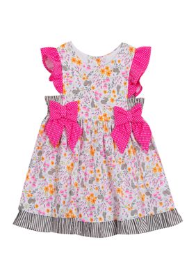 Counting Daisies Toddler Girls Easter Bunny Printed Dress | belk