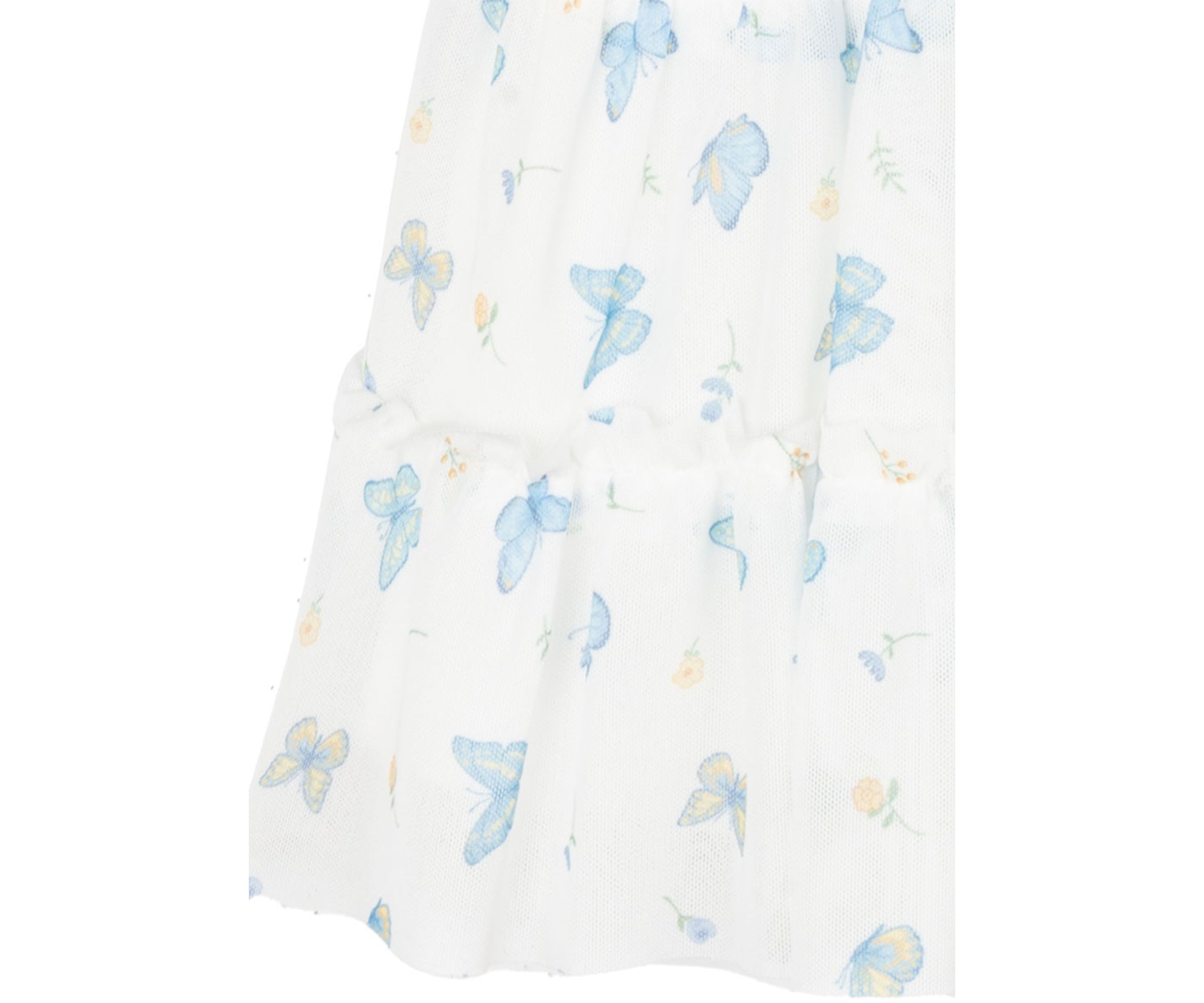 Baby Girls Butterfly Printed Mesh Dress