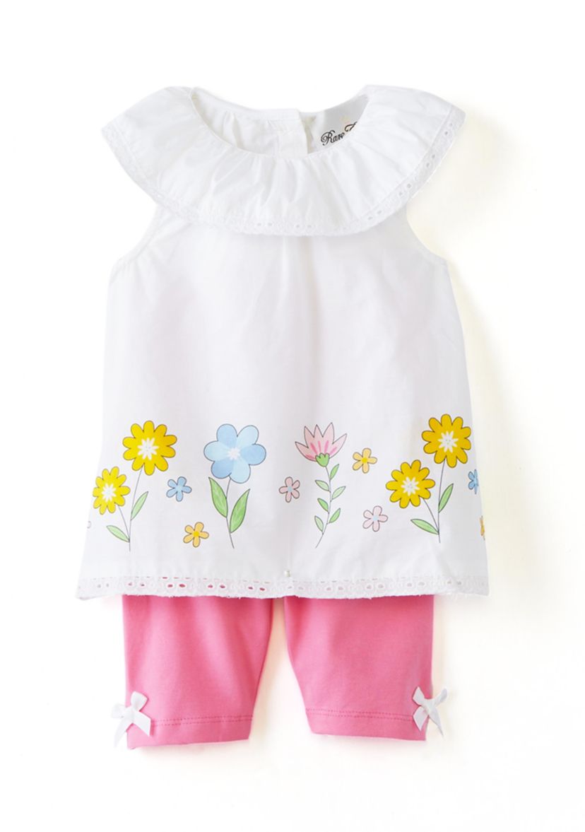   Baby Girls Cotton Blend Floral Set 