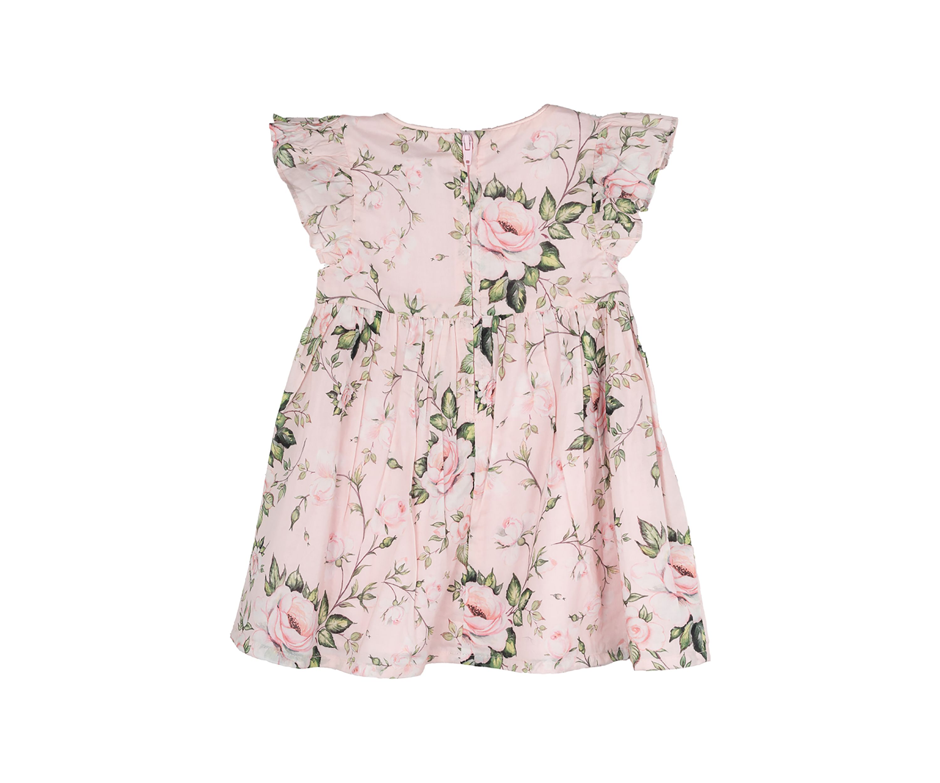 Baby Girls Printed Smocked Dress