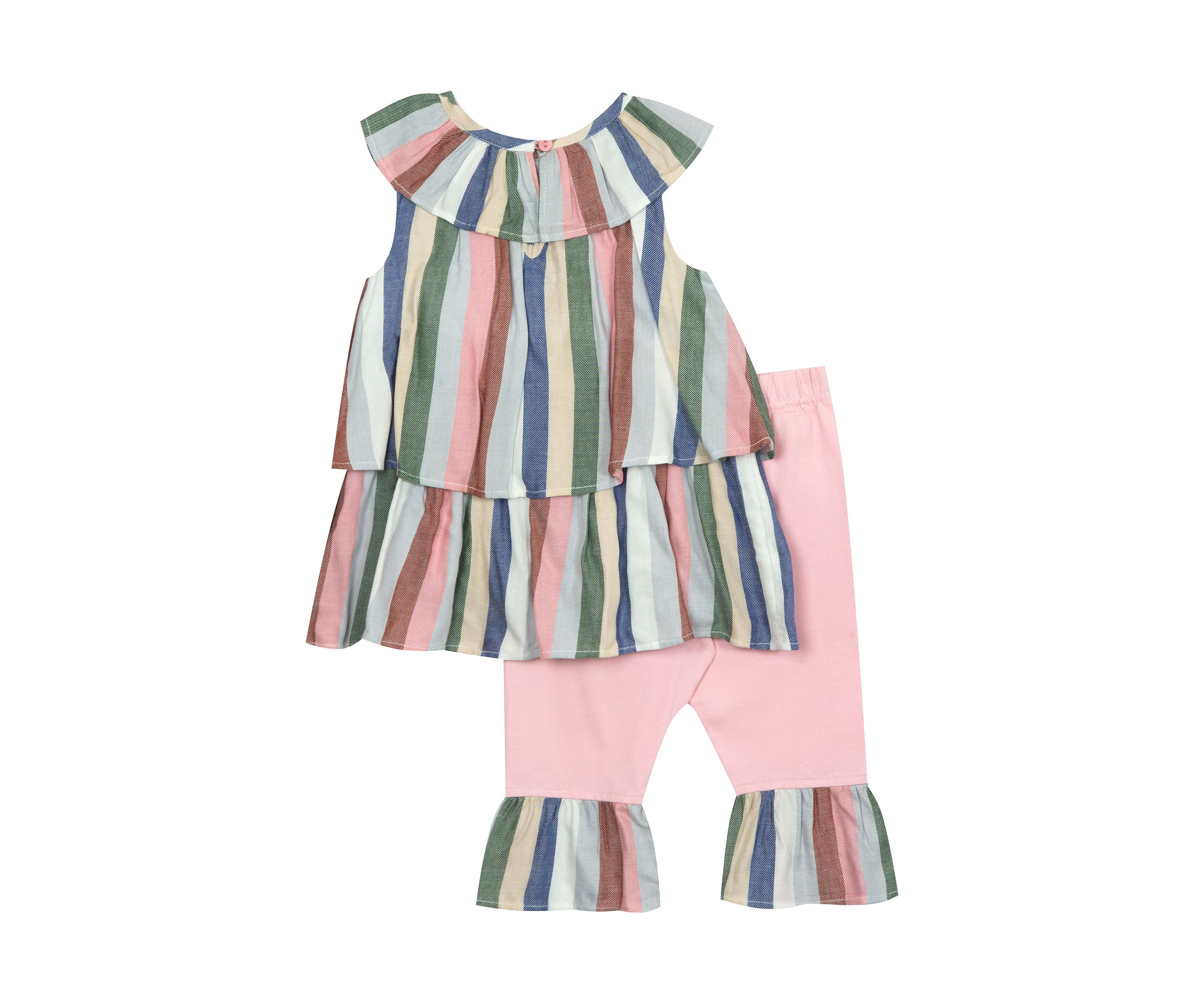 Baby Girls Multi Stripe Set