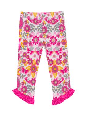 Rare Editions Baby Girls Floral Pants | belk