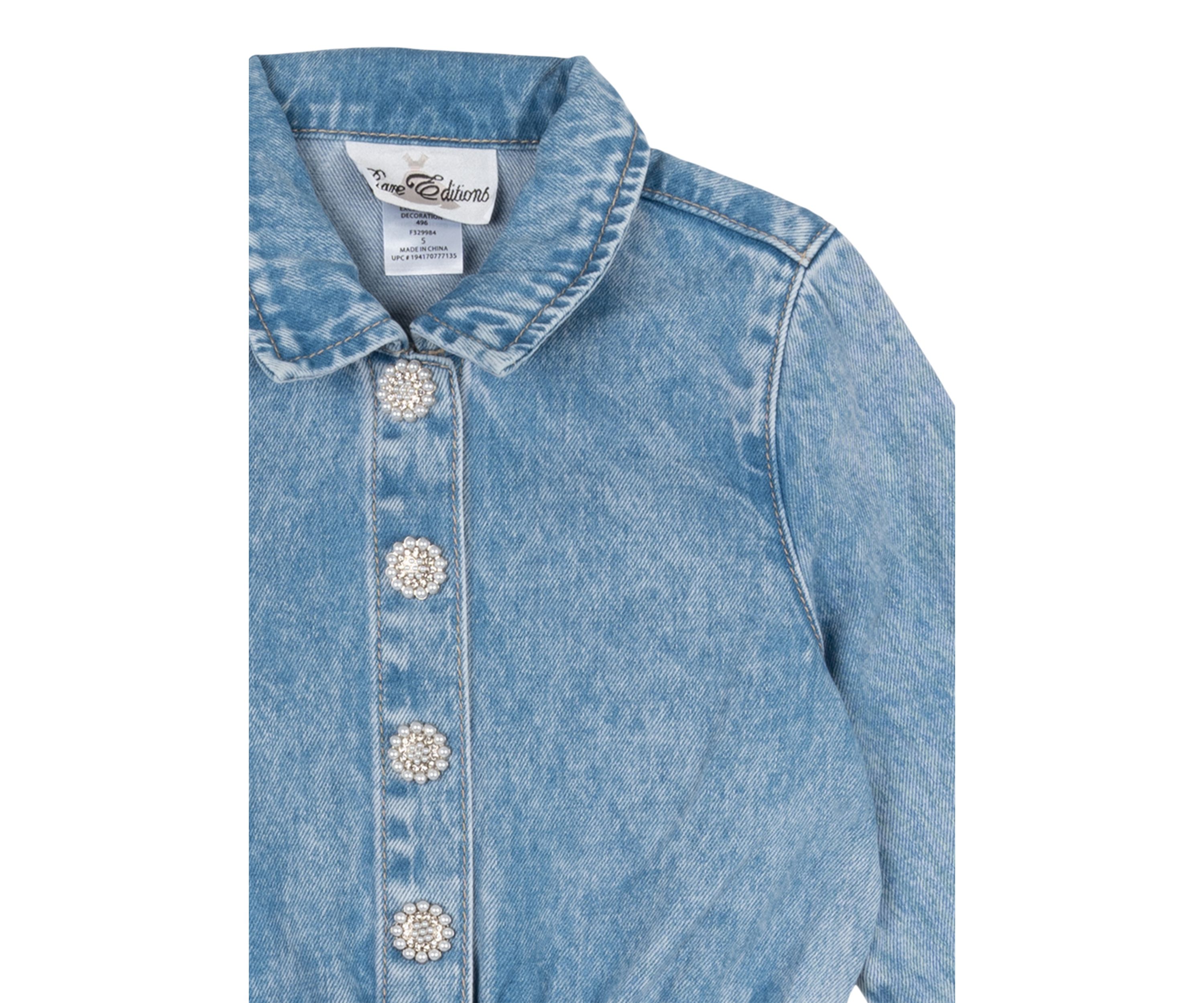 Toddler Girls Denim Dress