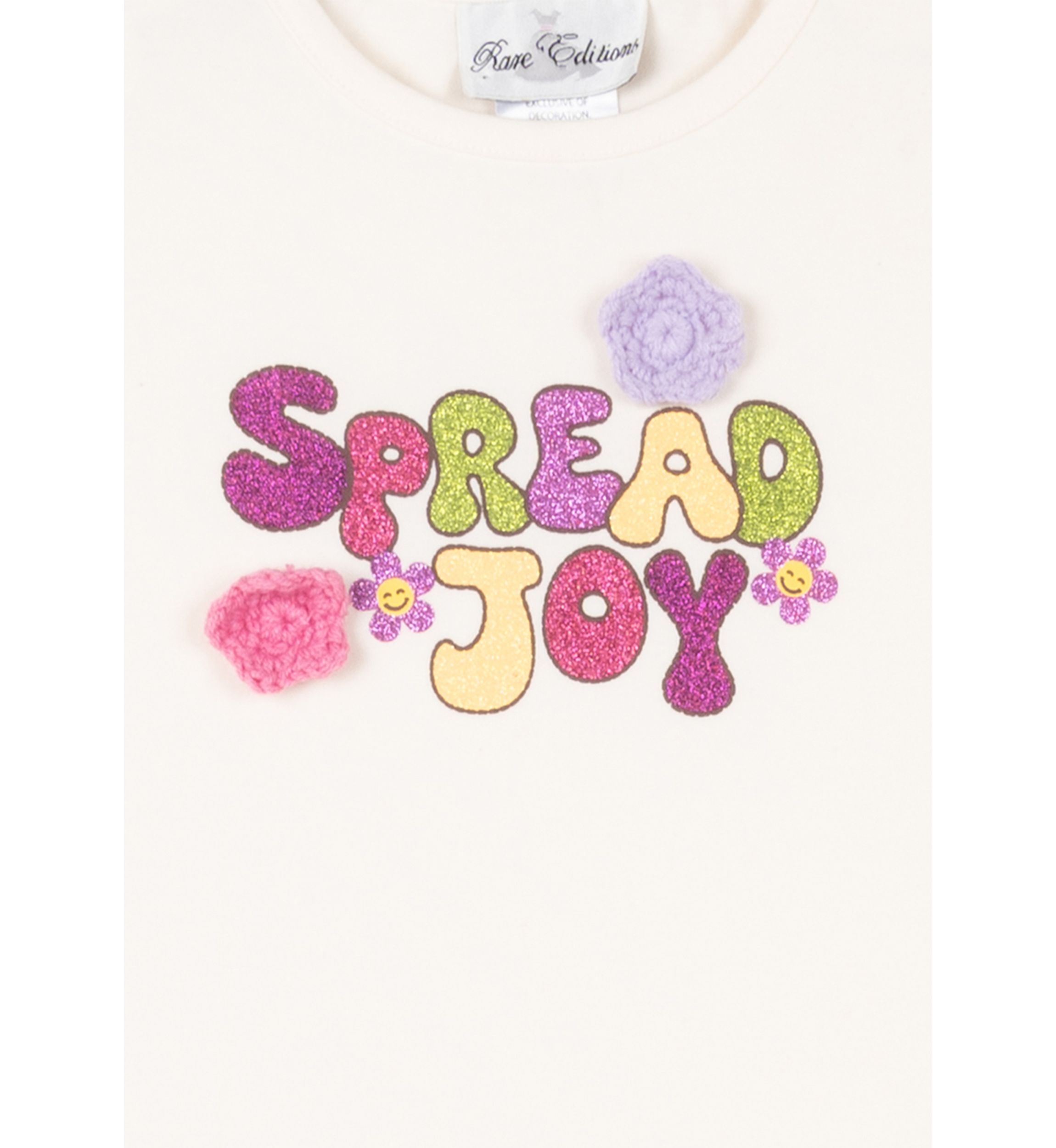 Toddler Girls Spread Joy Graphic T-Shirt and Printed Leggings Set