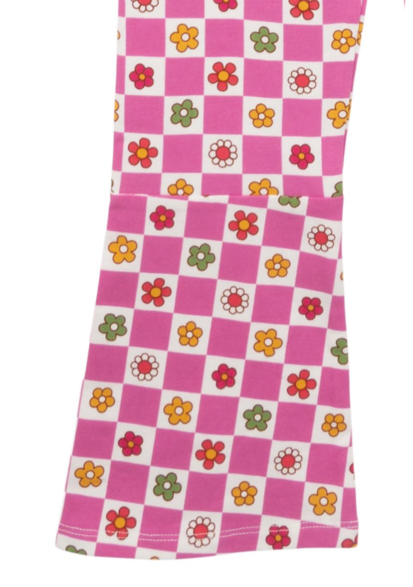 Toddler Girls Spread Joy Graphic T-Shirt and Printed Leggings Set