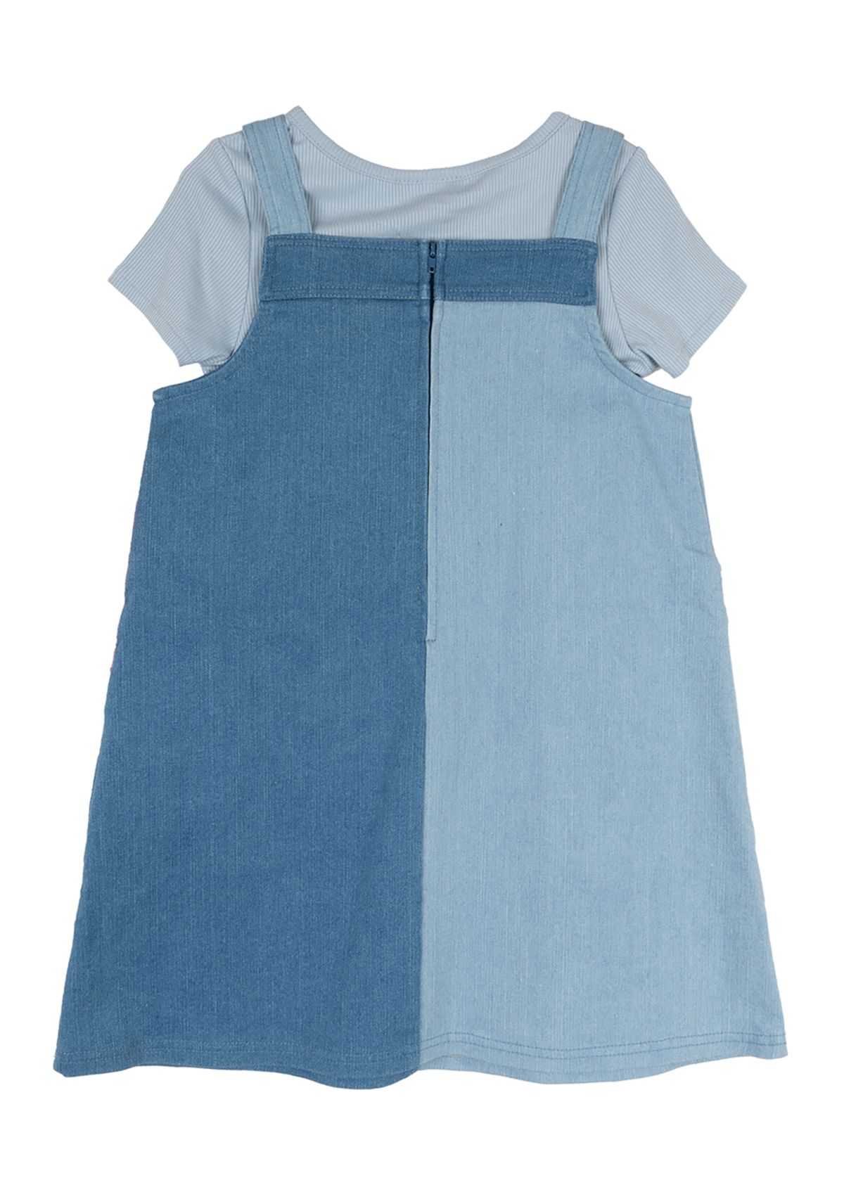 Toddler Girls Denim Jumper Dress