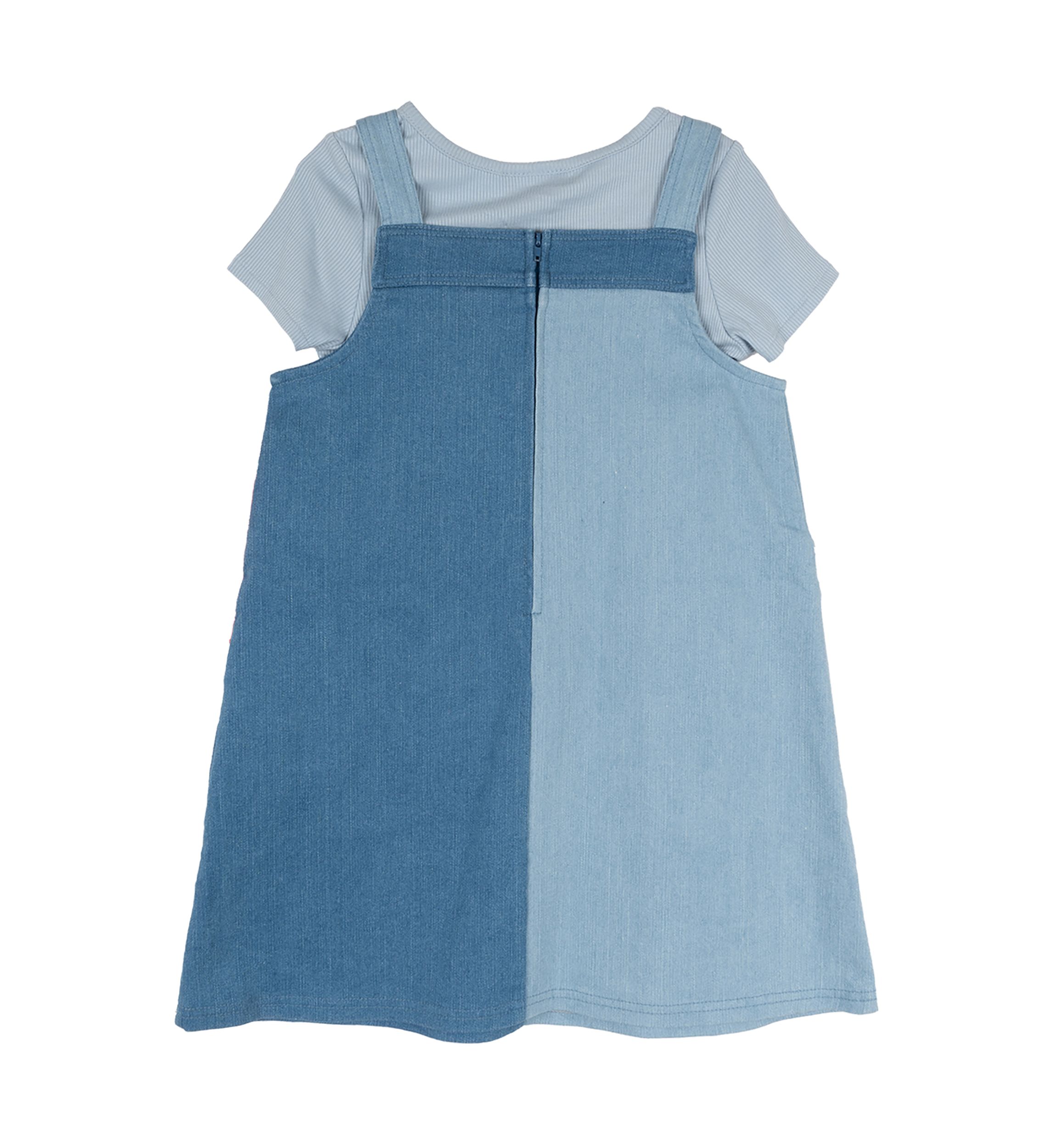 Toddler Girls Denim Jumper Dress