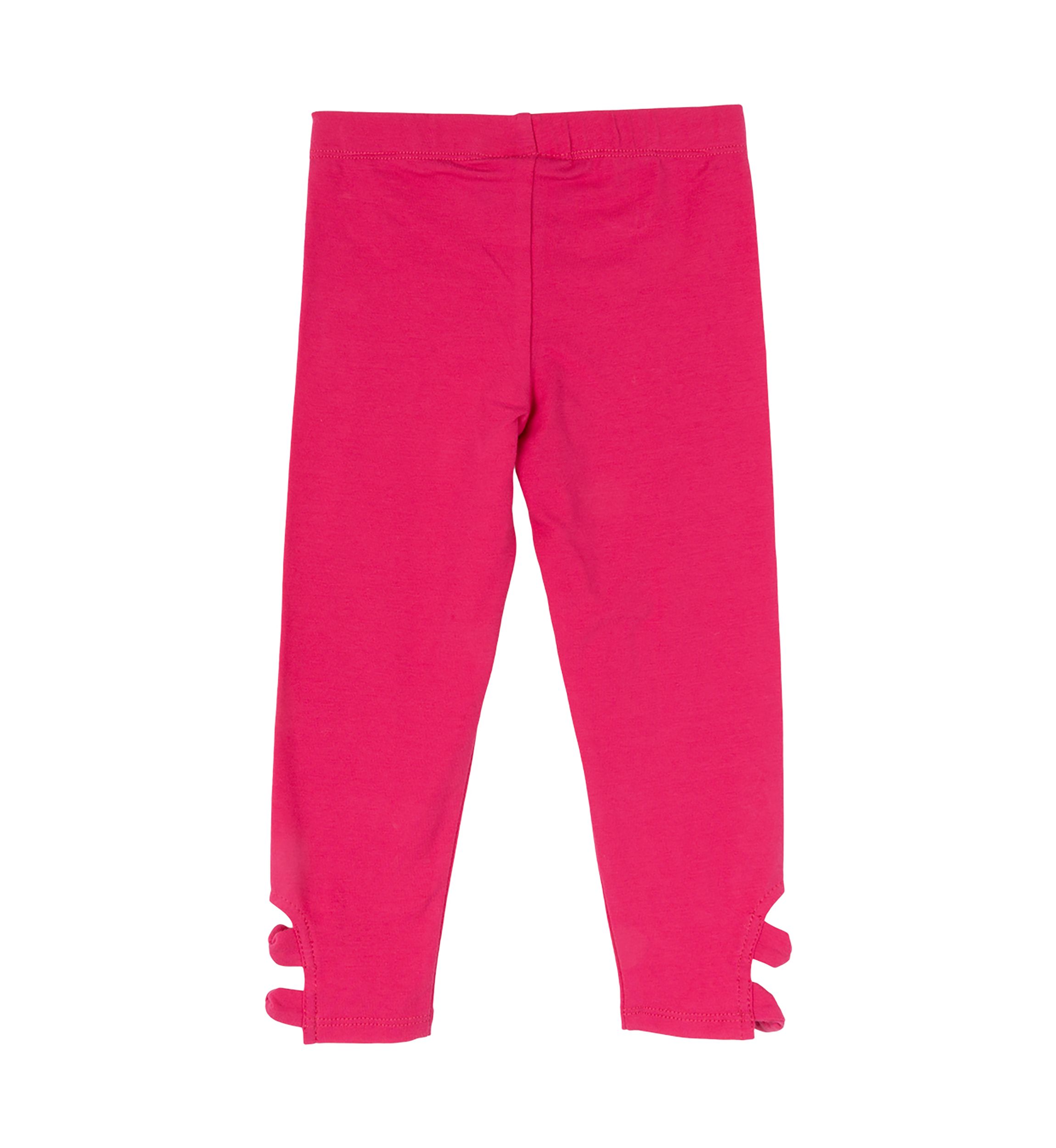 Toddler Girls Solid Knotted Leggings