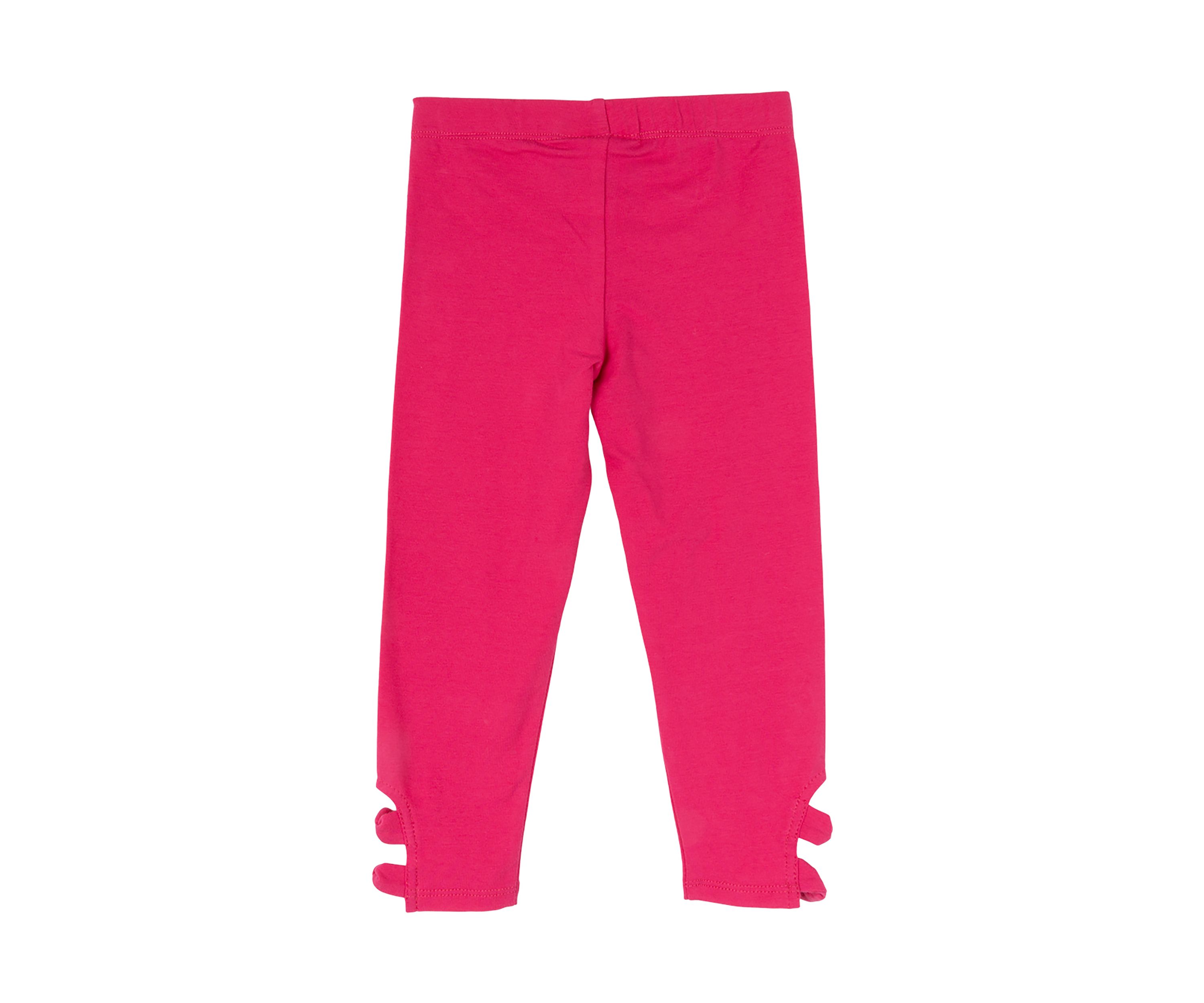Toddler Girls Solid Knotted Leggings