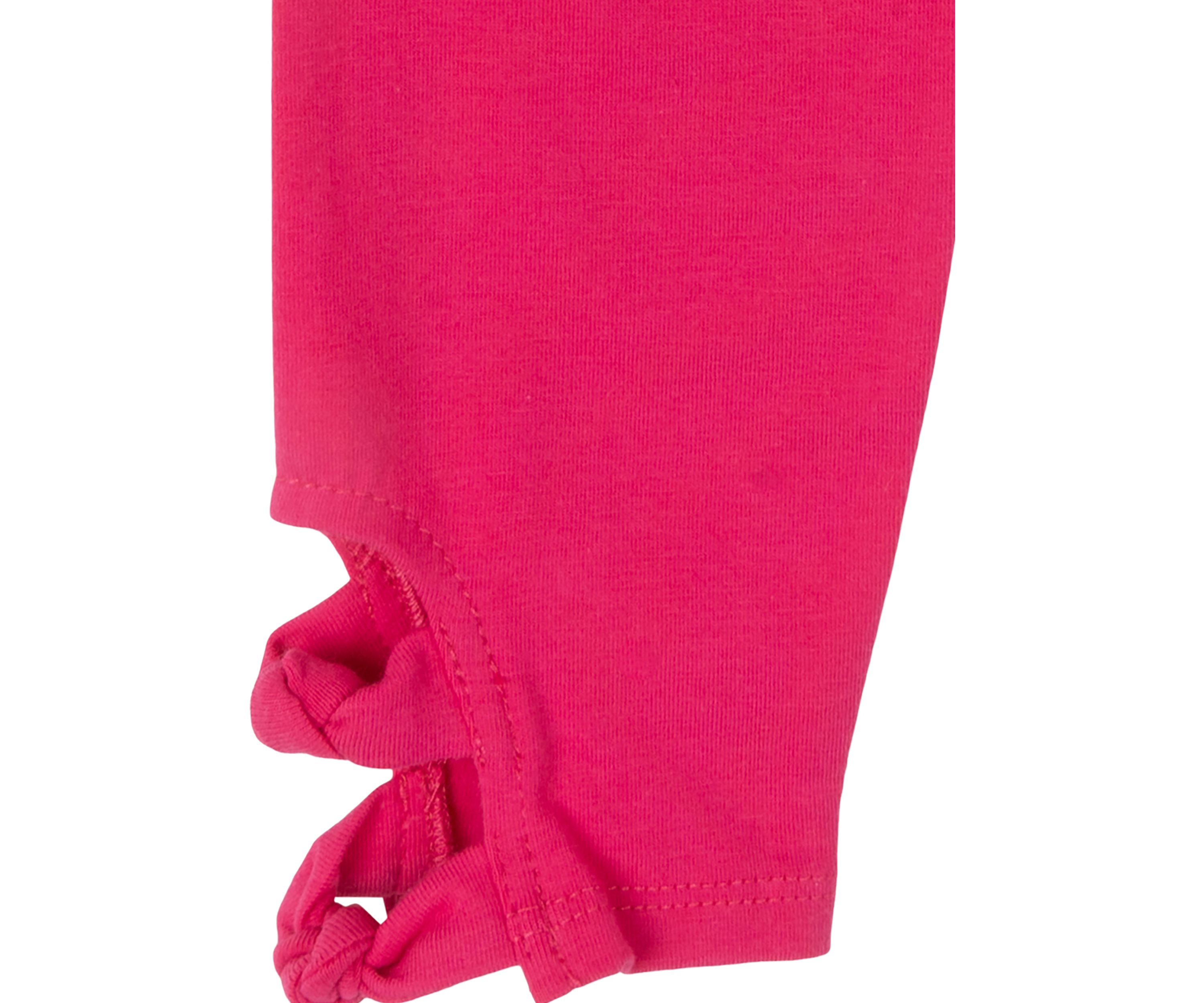 Toddler Girls Solid Knotted Leggings
