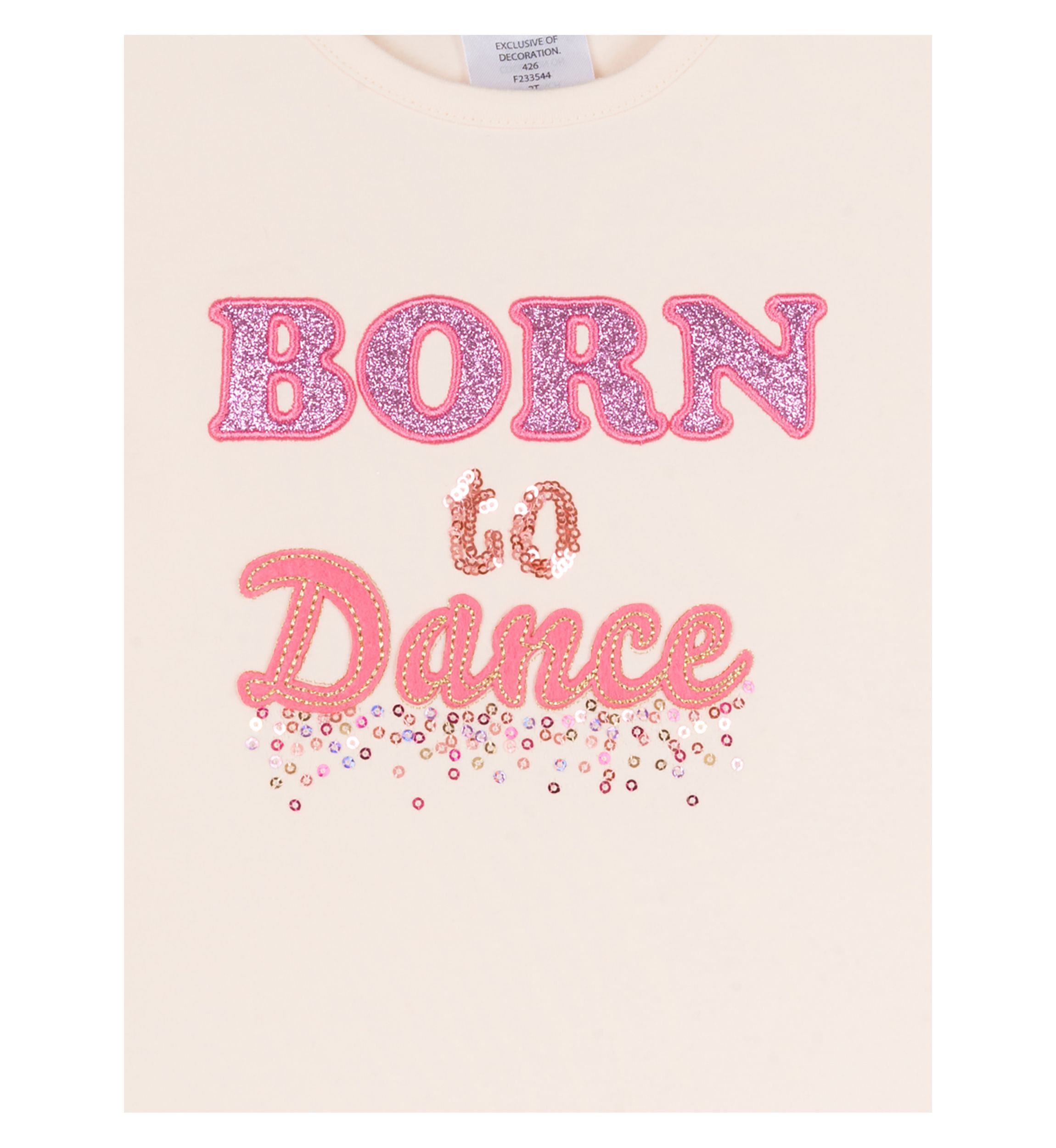 Toddler Girls Born to Dance Graphic T-Shirt