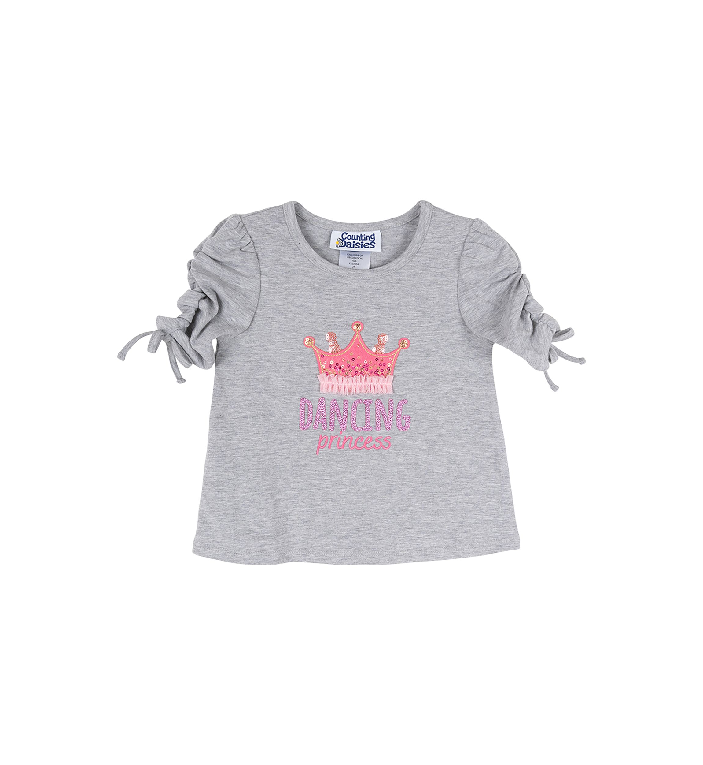 Toddler Girls Crown Graphic Top