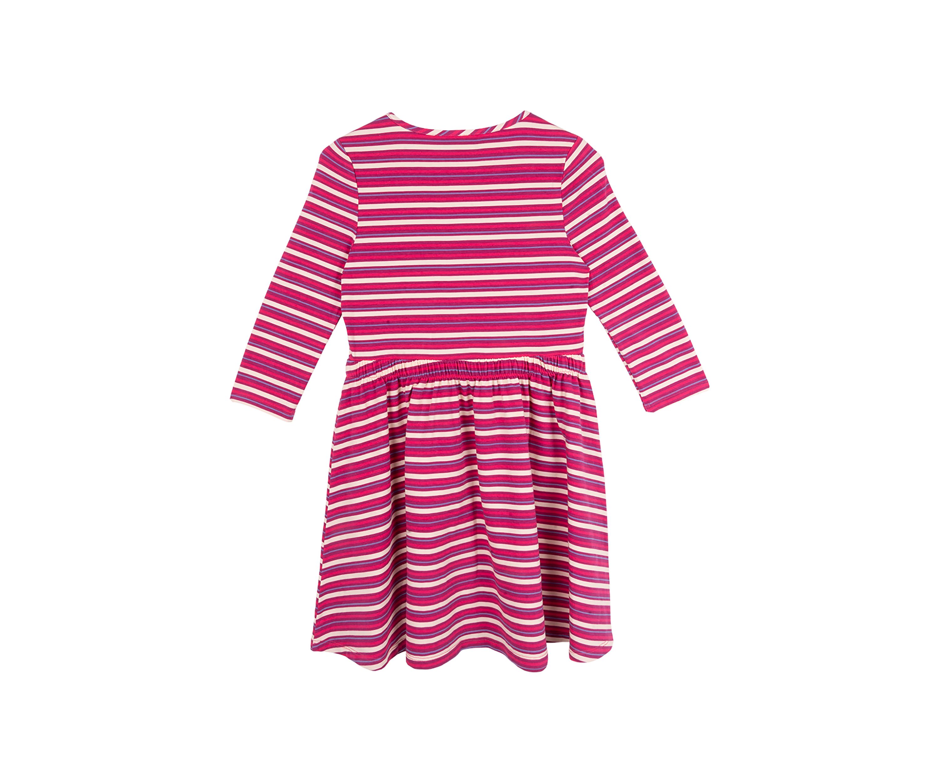 Toddler Girls Striped Dress