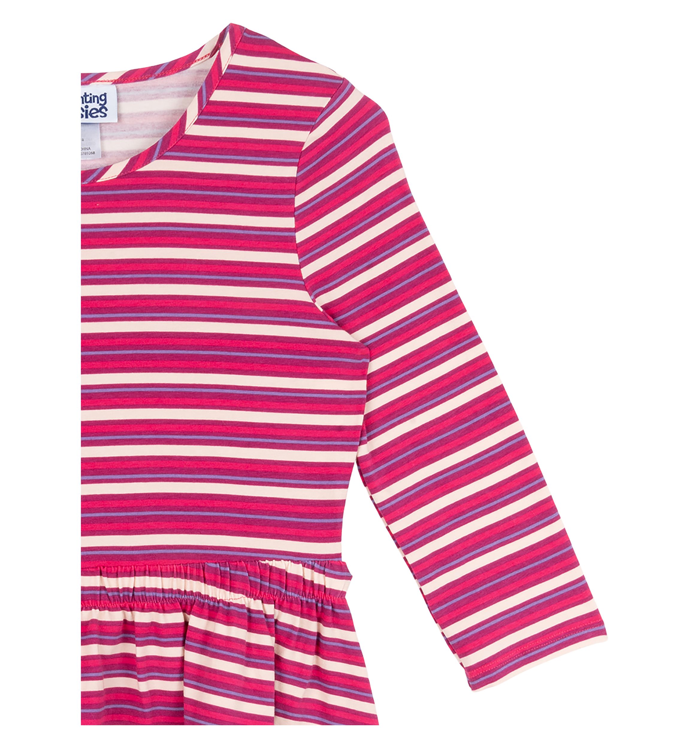 Toddler Girls Striped Dress