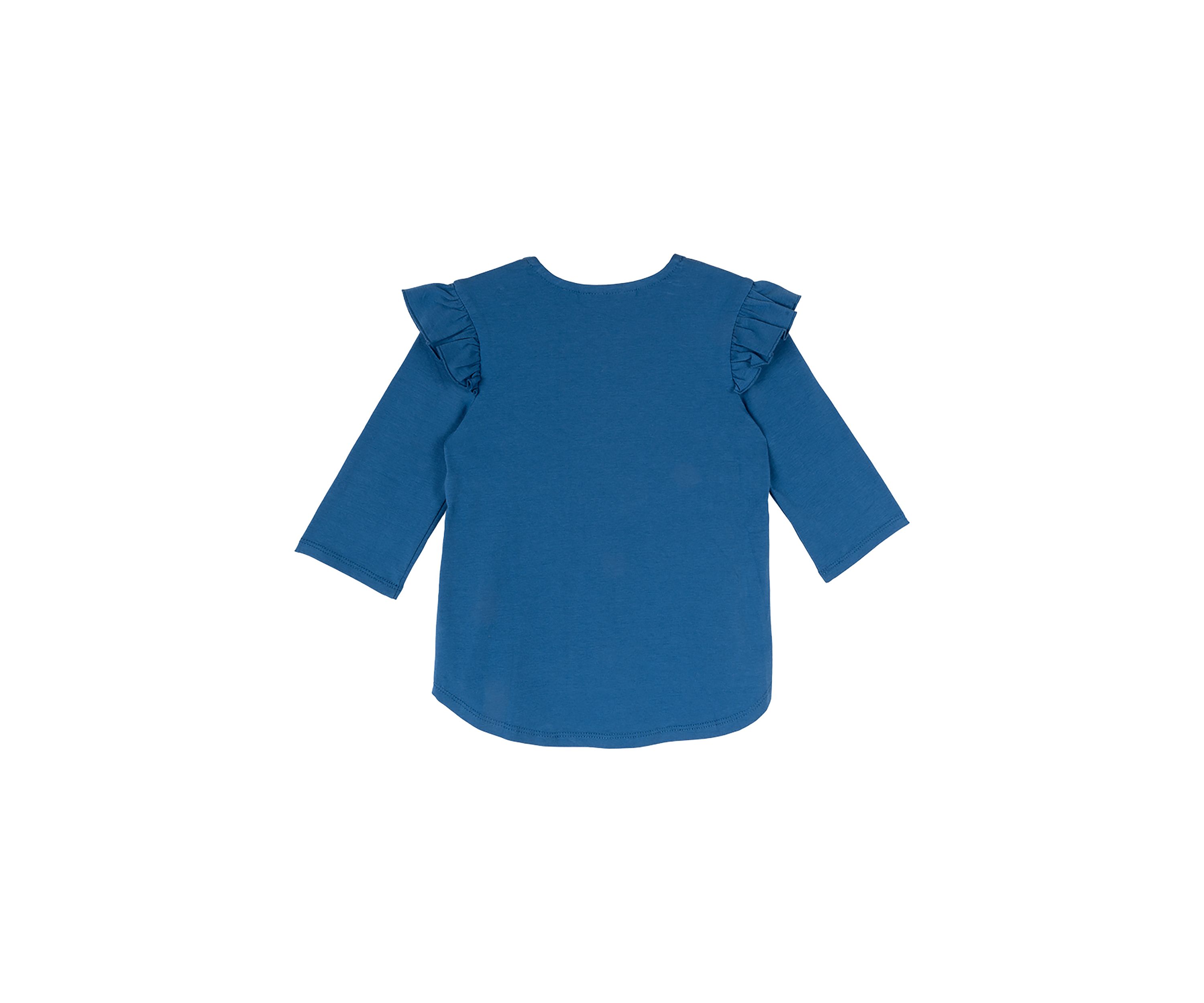 Toddler Girls Howdy Long Sleeve Graphic Top