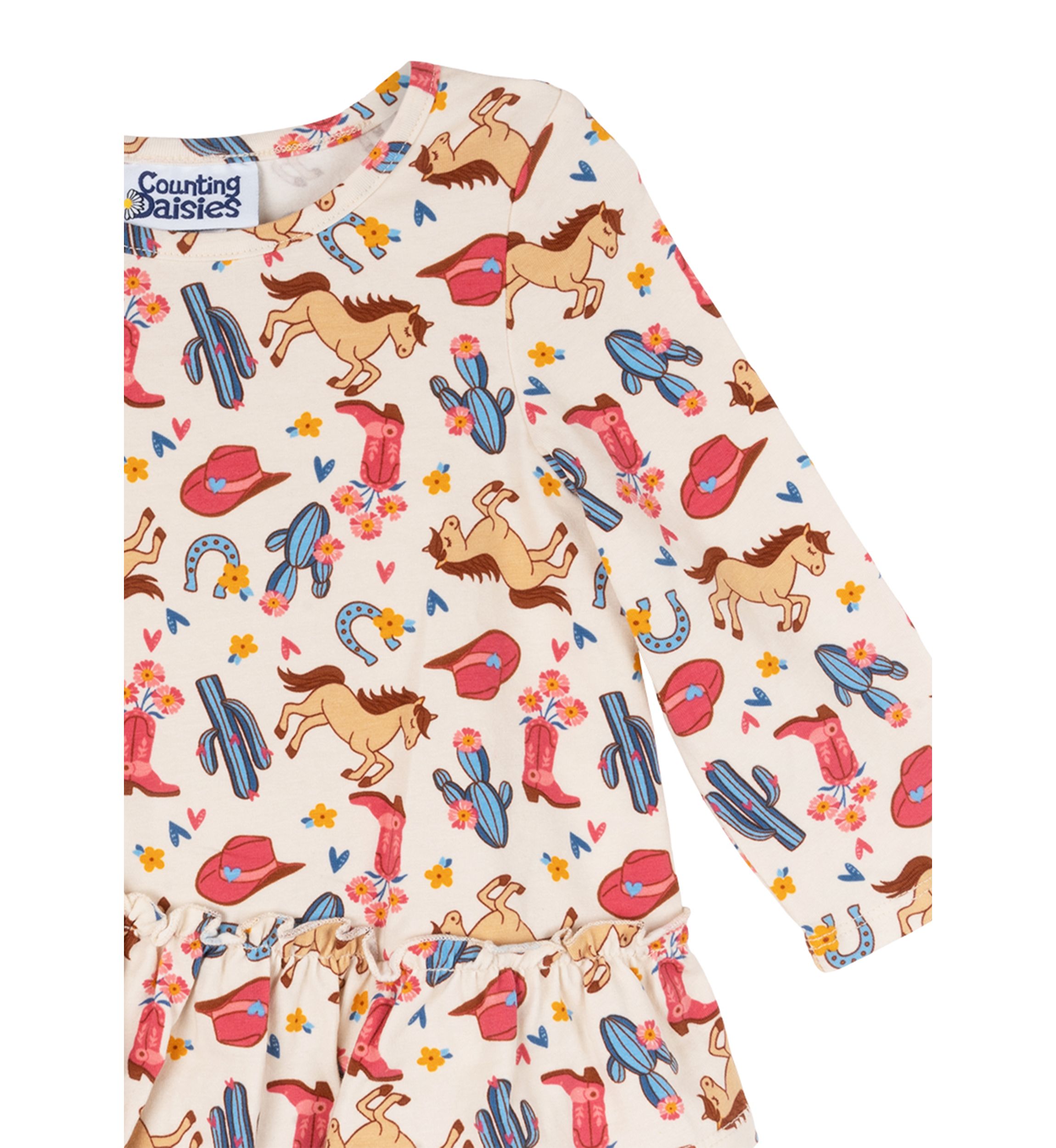 Toddler Girls Printed Top