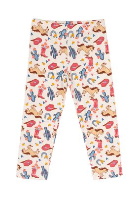 Toddler Girls Printed Leggings