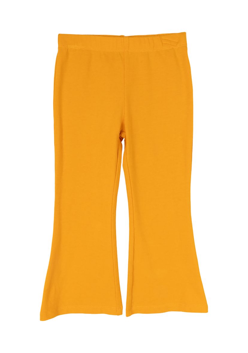Toddler Girls Solid Flare Leggings