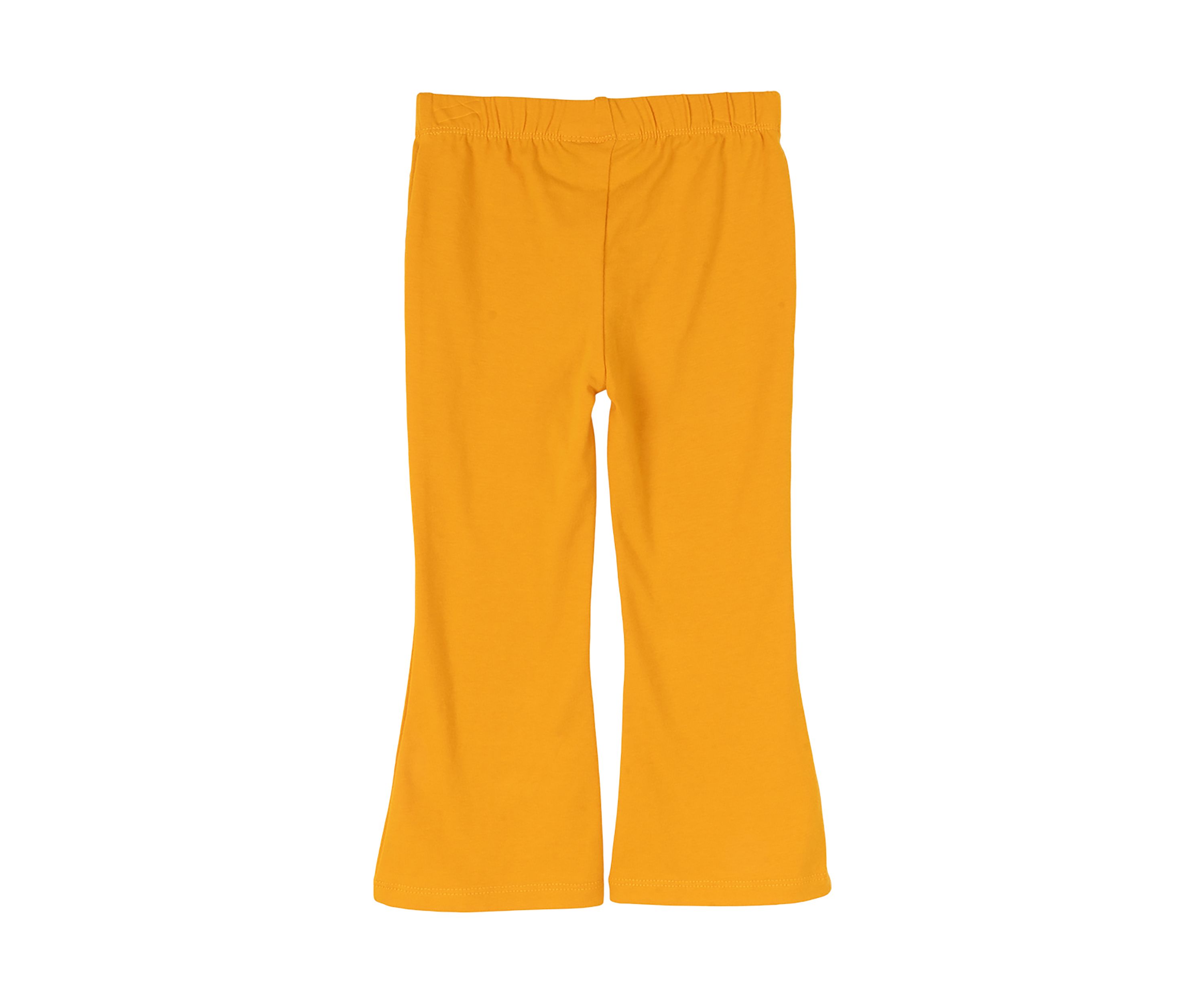 Toddler Girls Solid Flare Leggings