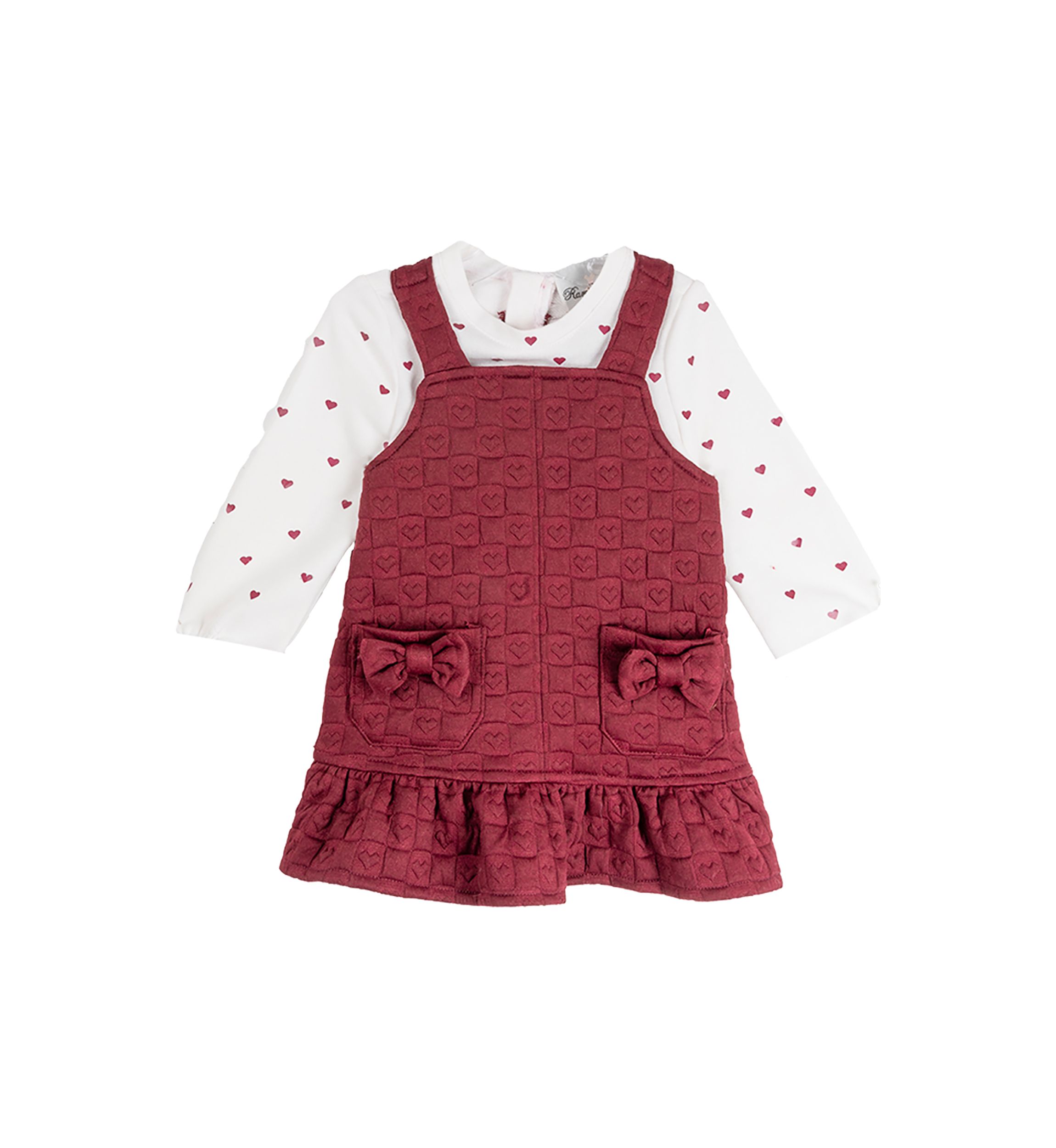 Toddler Girls Jumper Dress Set