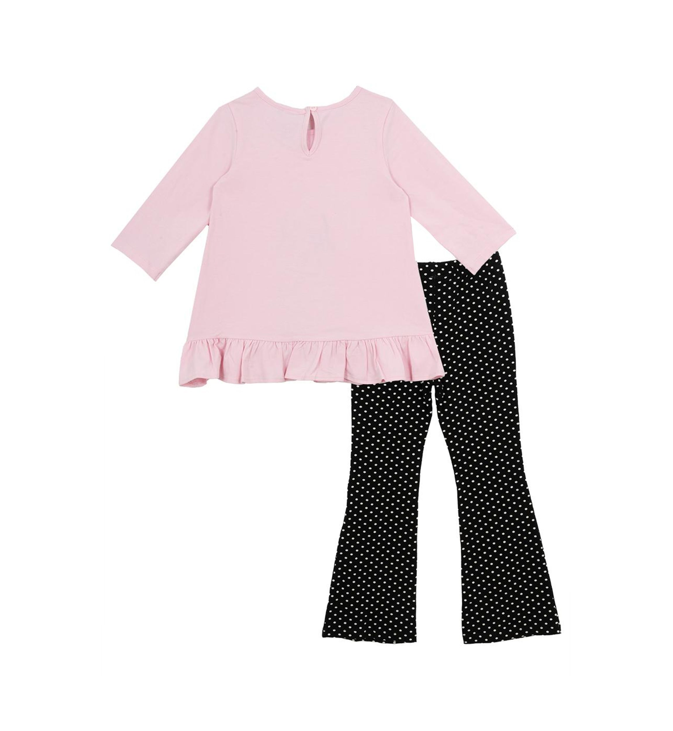 Toddler Girls Dalmatian 2 Piece Appliqué Set