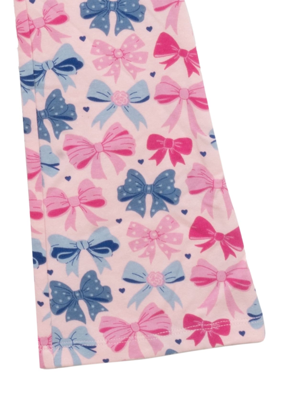 Toddler Girls 2 Piece Bow Appliqué Set