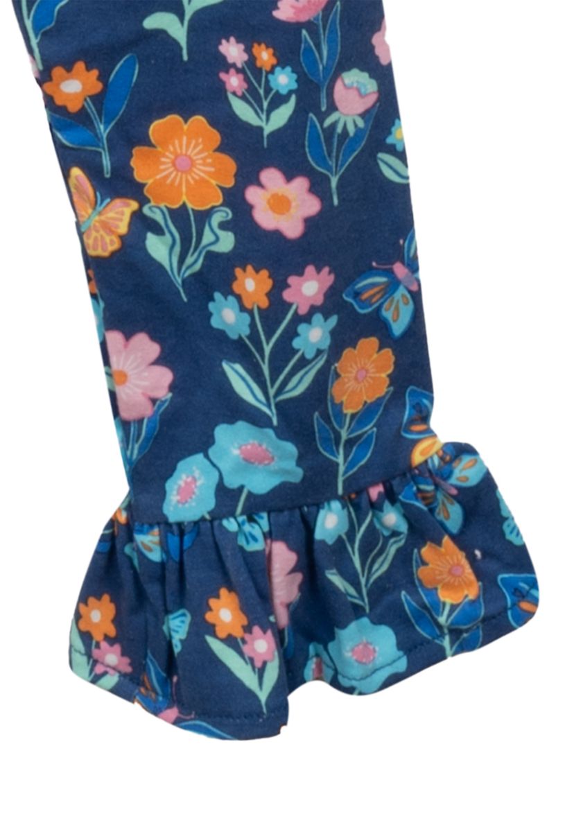 Toddler Girls 2 Piece Giraffe Appliqué Set