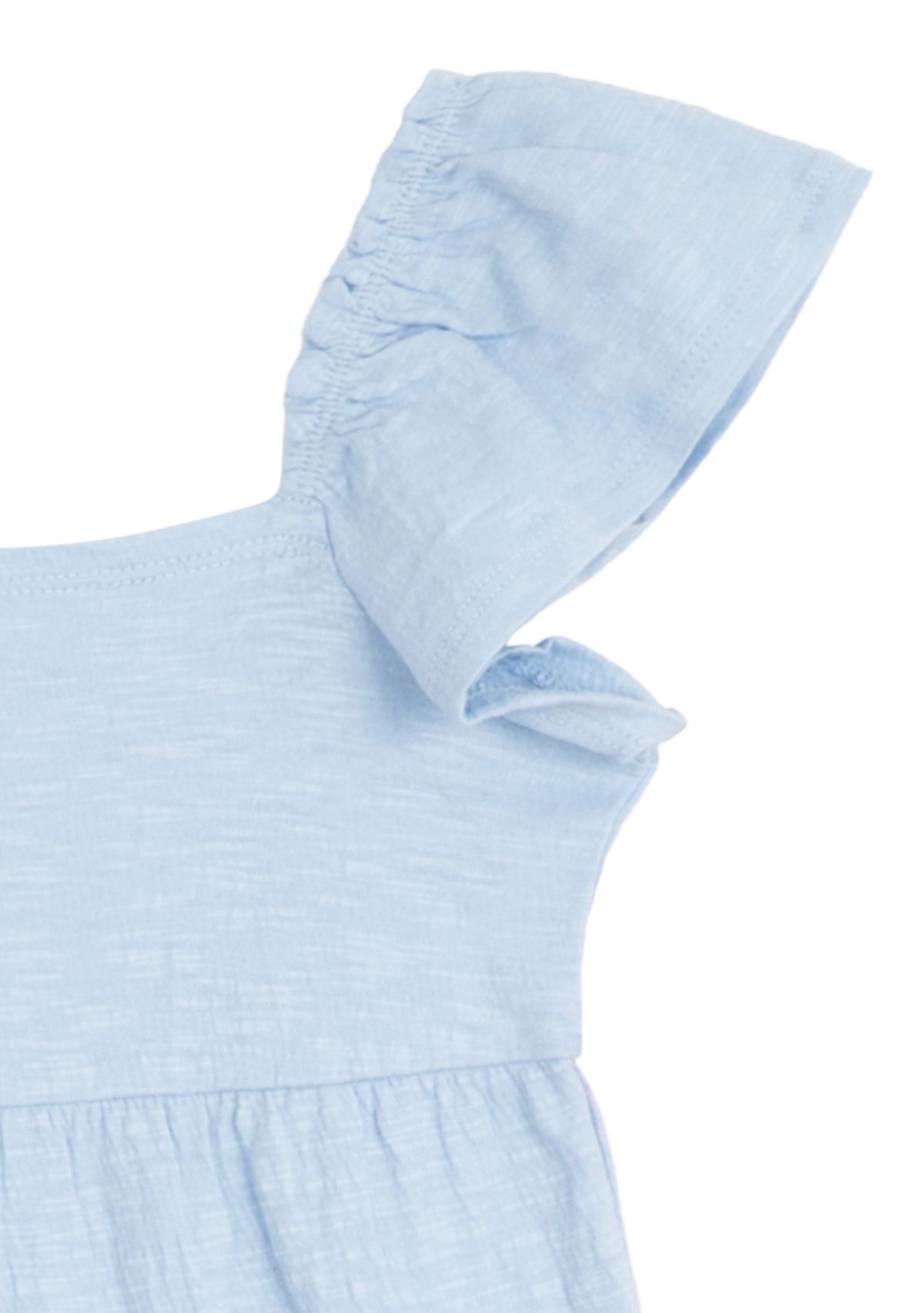 Toddler Girls Bohemian Top and Printed Pants Set with Scrunchie