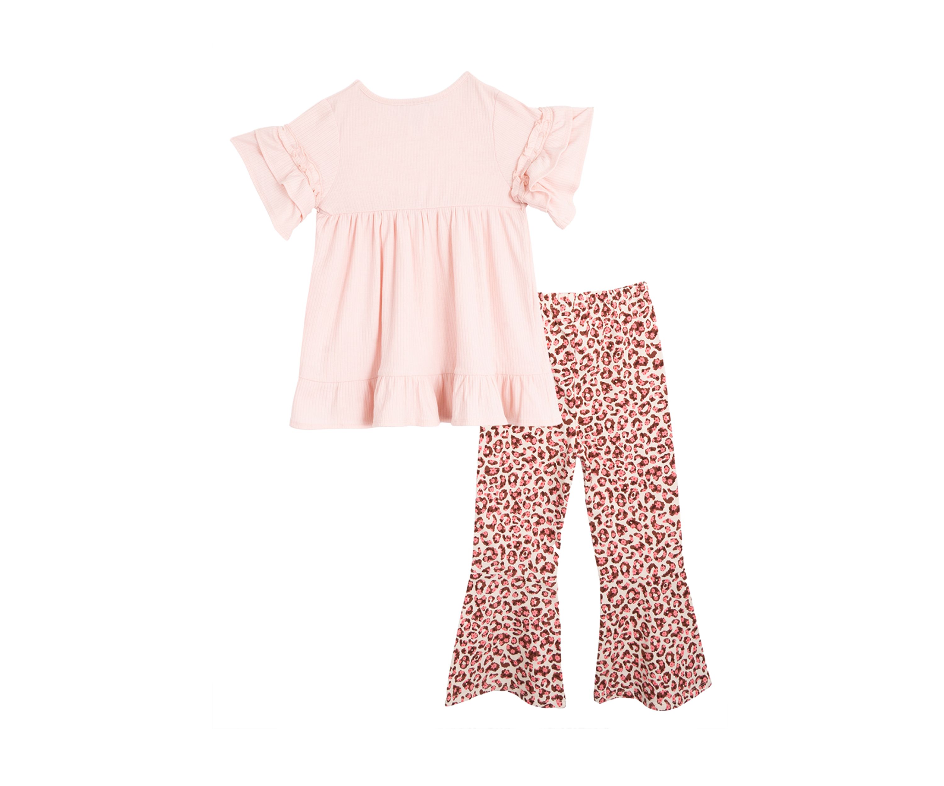 Toddler Girls 2 Piece Animal Print Set
