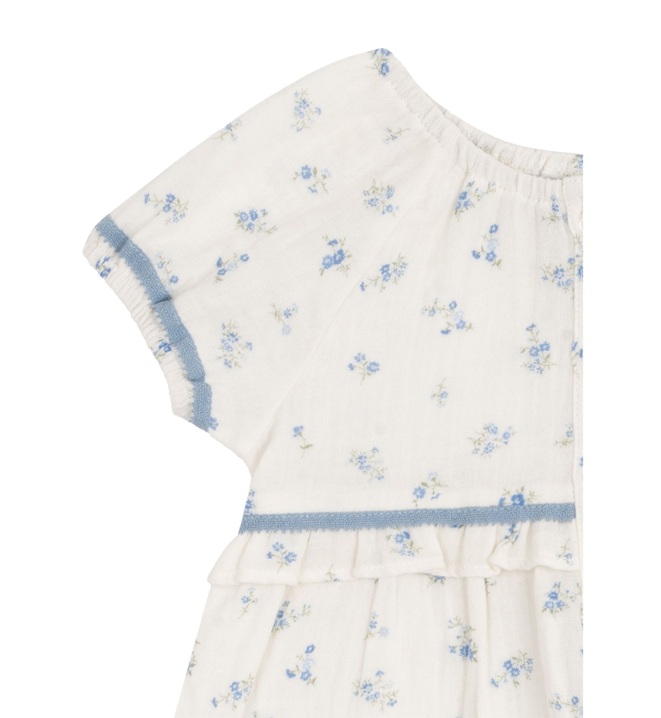 Toddler Girls Printed Woven Top and Pants Set