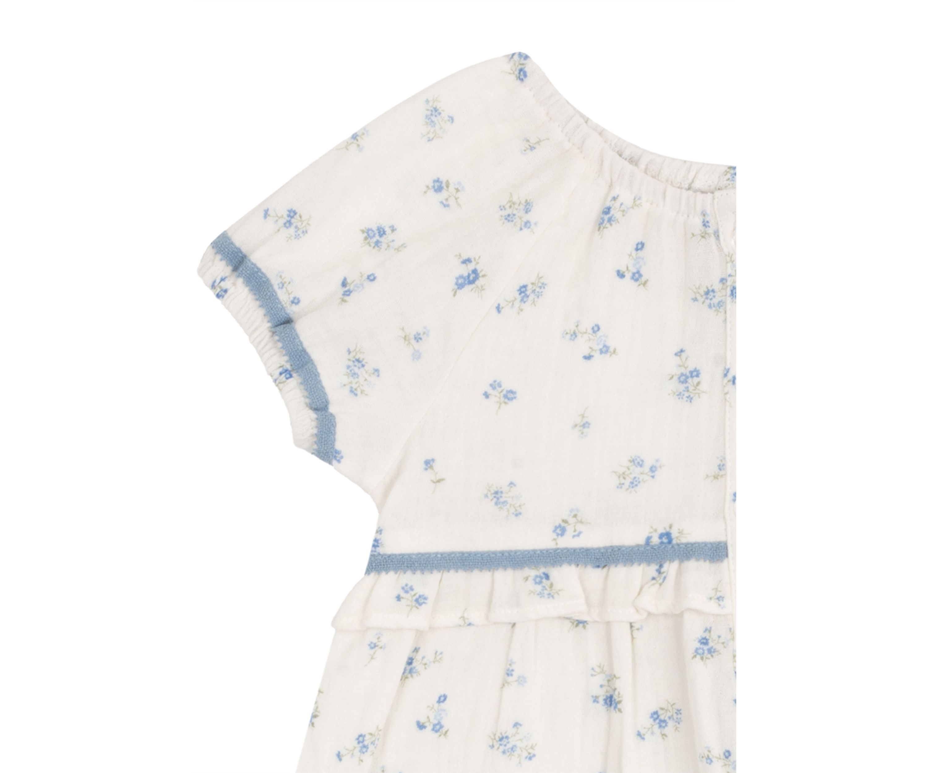 Toddler Girls Printed Woven Top and Pants Set