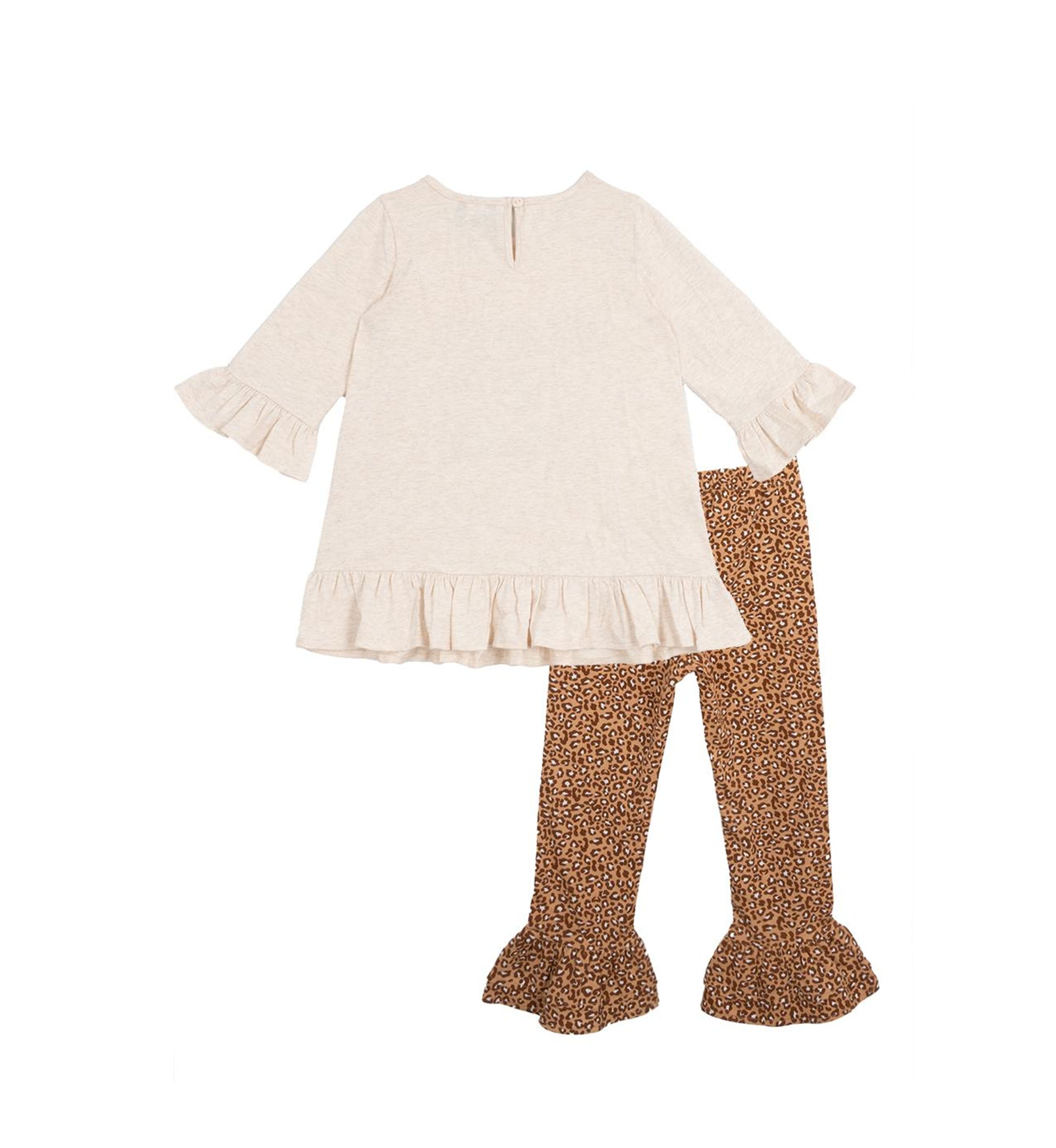 Toddler Girls Harvest Appliqué Top and Leggings Set