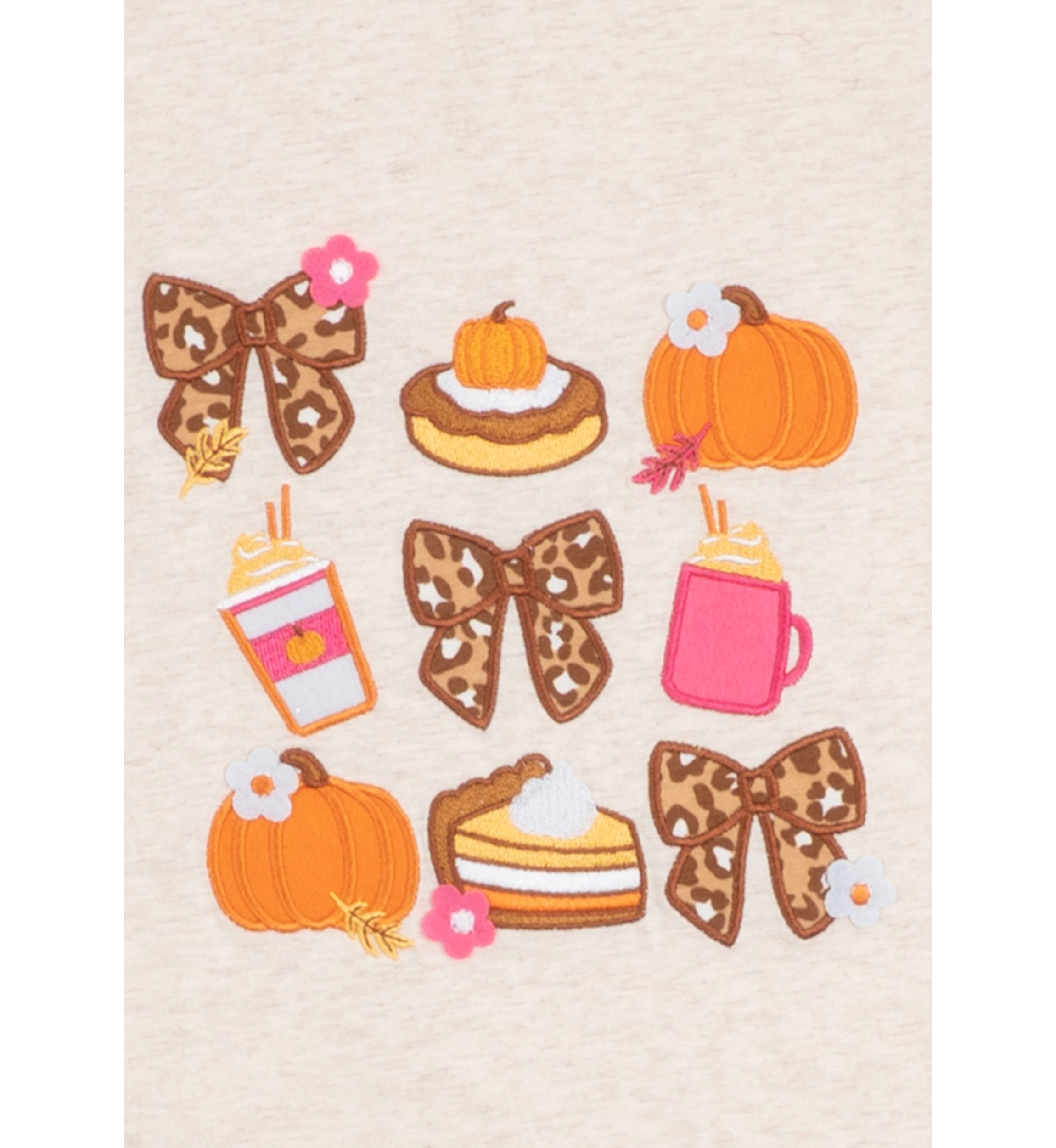 Toddler Girls Harvest Appliqué Top and Leggings Set