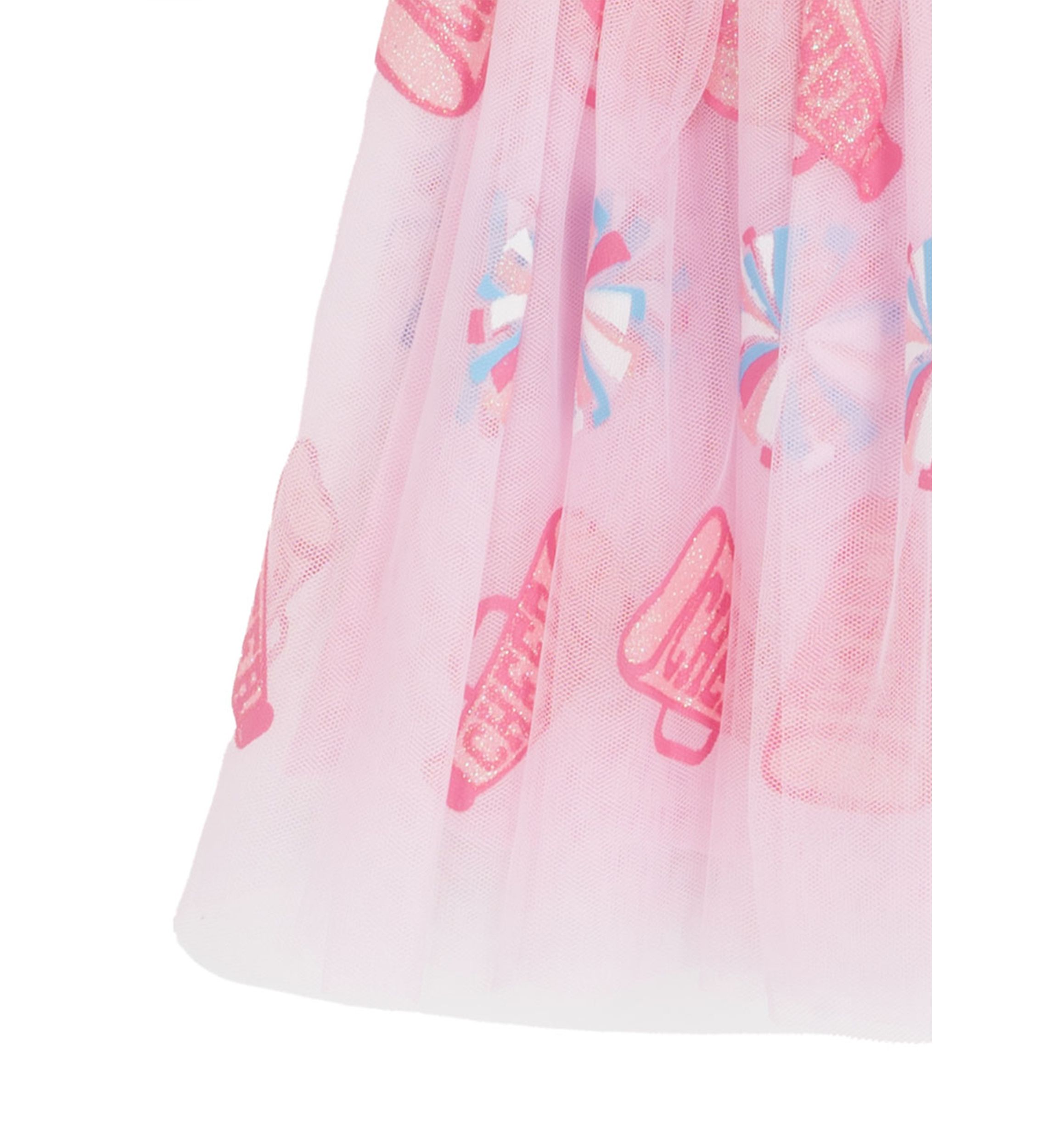 Toddler Girls Touchdown Graphic Sweatshirt and Skirt Set