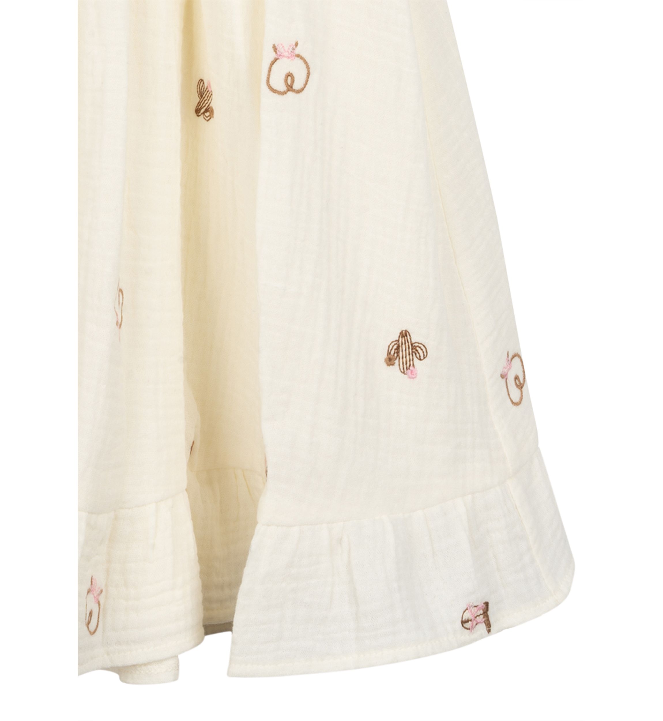 Toddler Girls Western Theme Gauze Dress