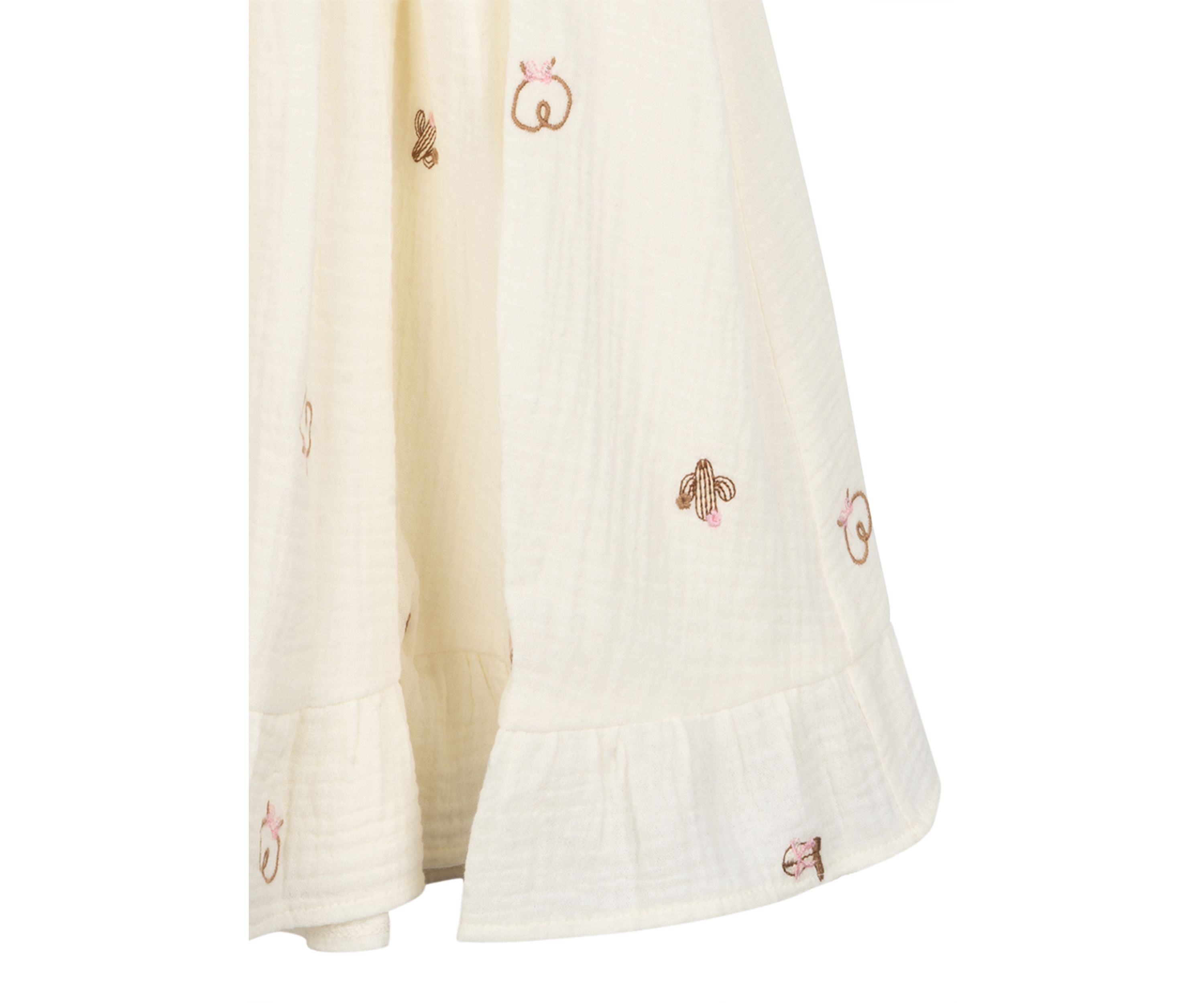 Toddler Girls Western Theme Gauze Dress