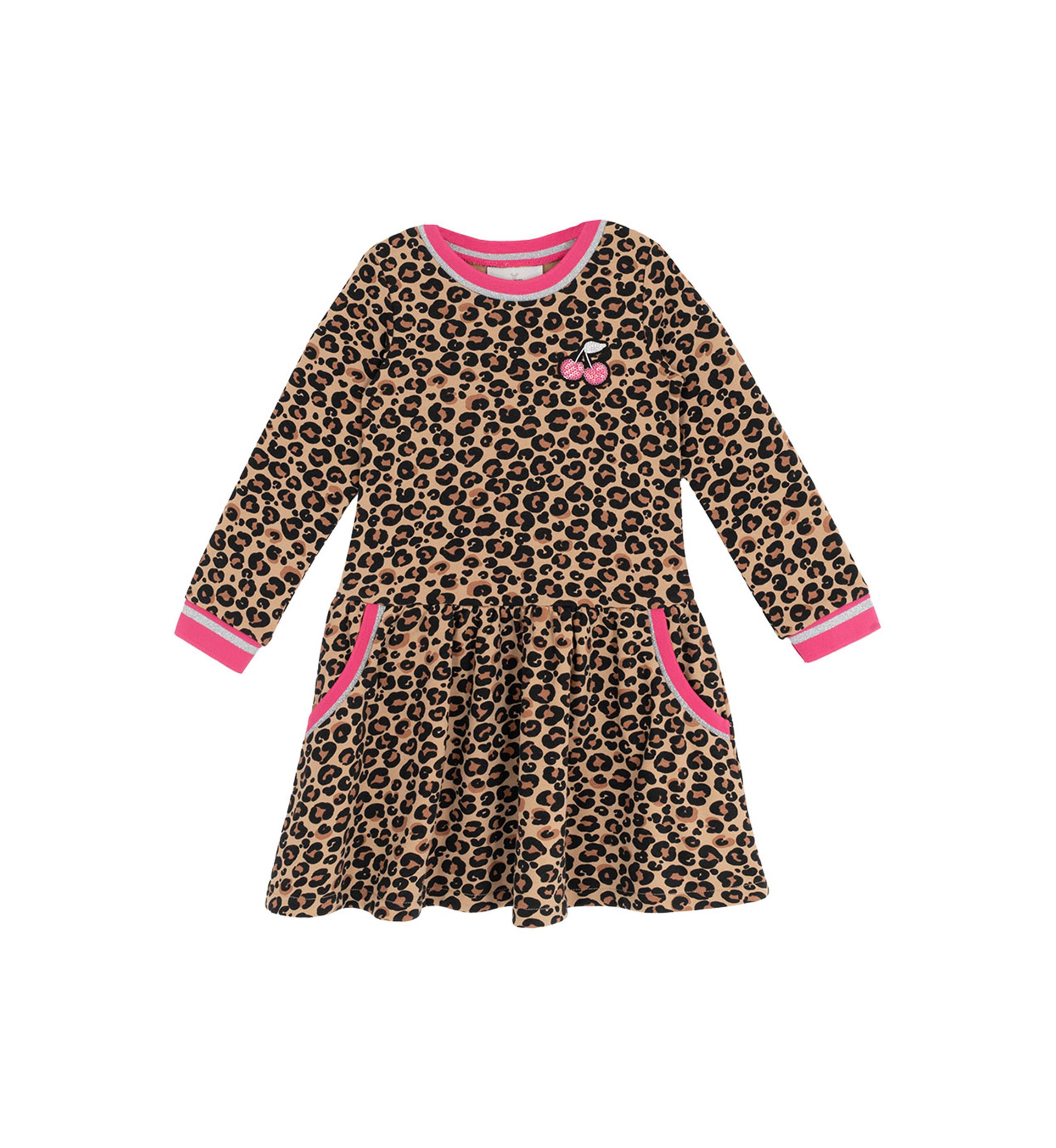 Toddler Girls Animal Printed Dress