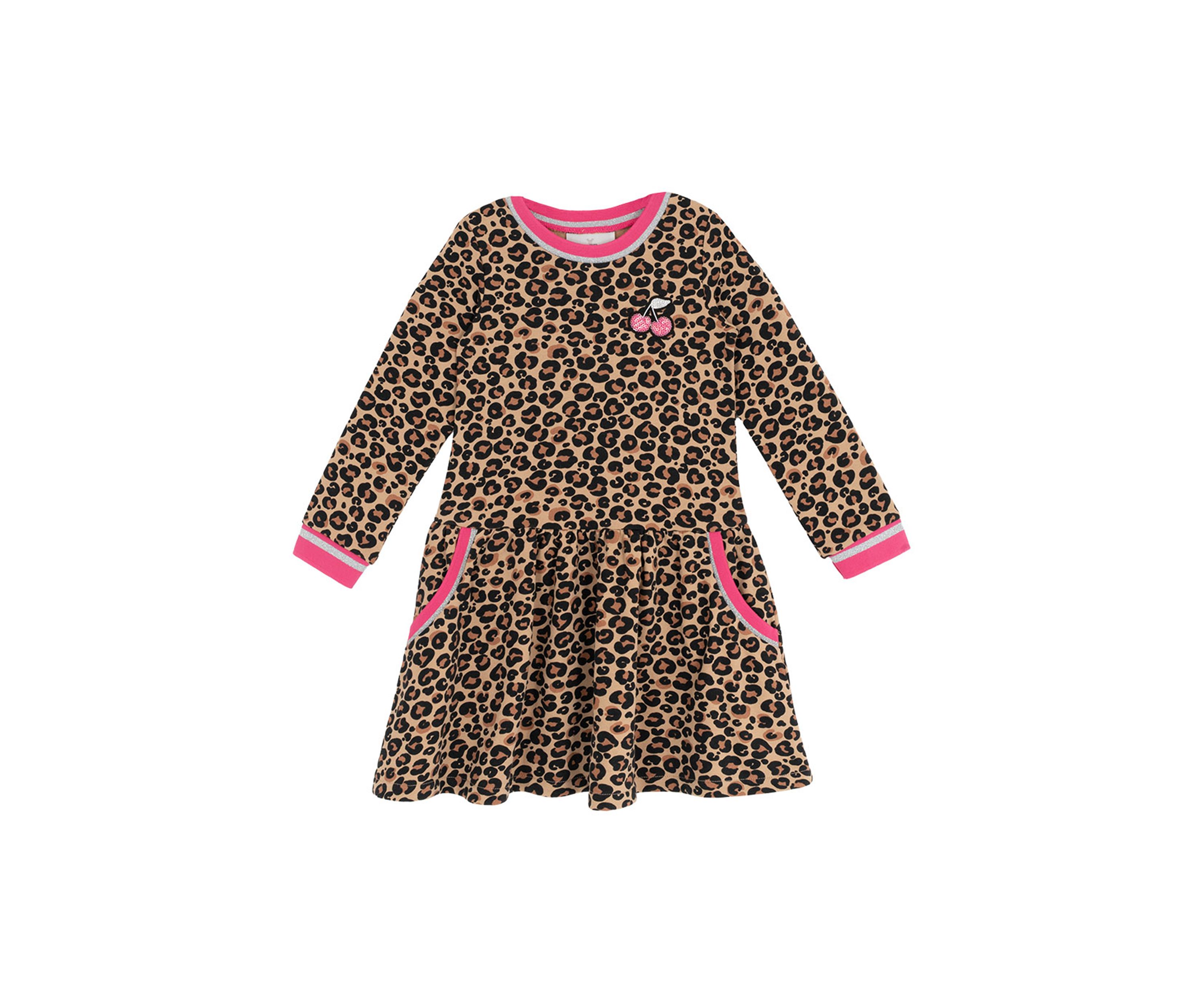 Toddler Girls Animal Printed Dress