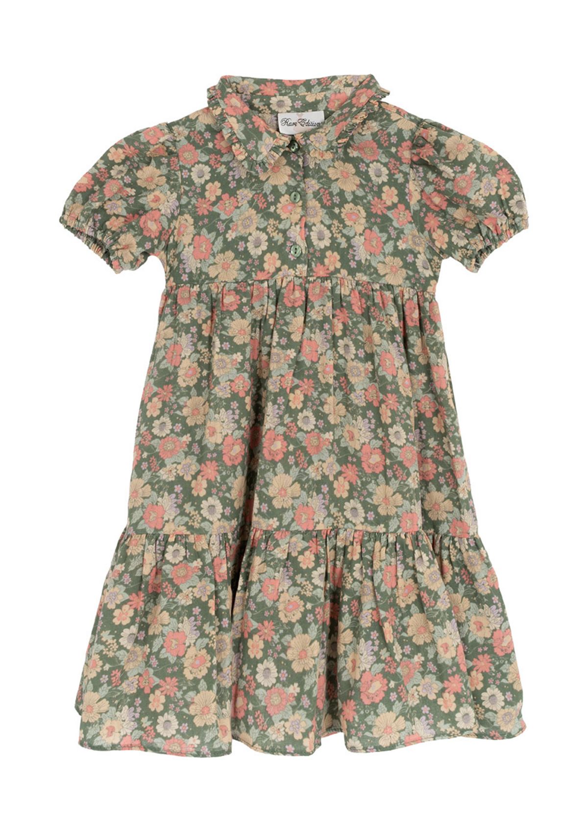 Toddler Girls Floral Printed Dress